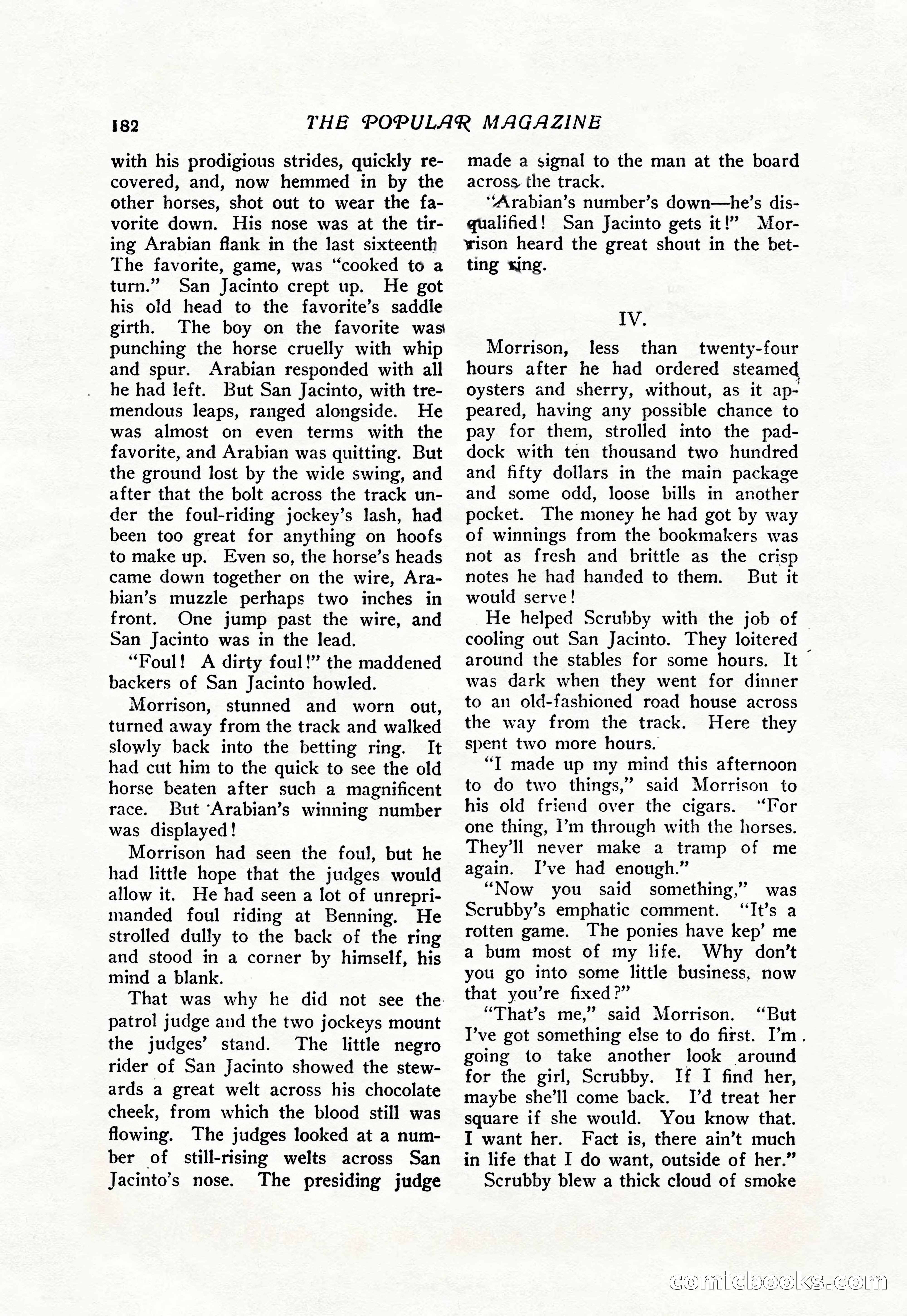 The Popular Magazine, Vol. 38, No. 5 — page 188 of 232