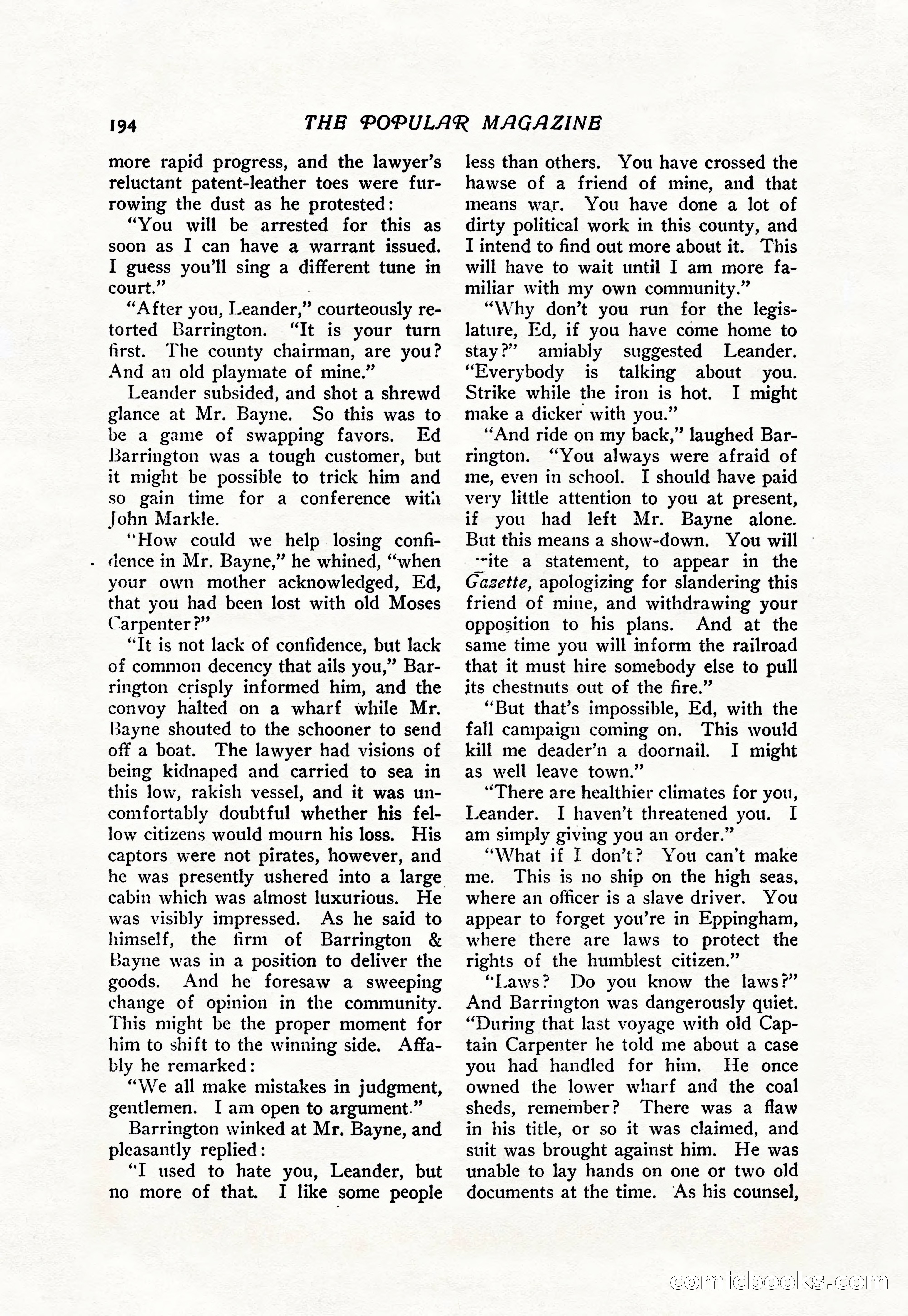 The Popular Magazine, Vol. 38, No. 5 — page 200 of 232