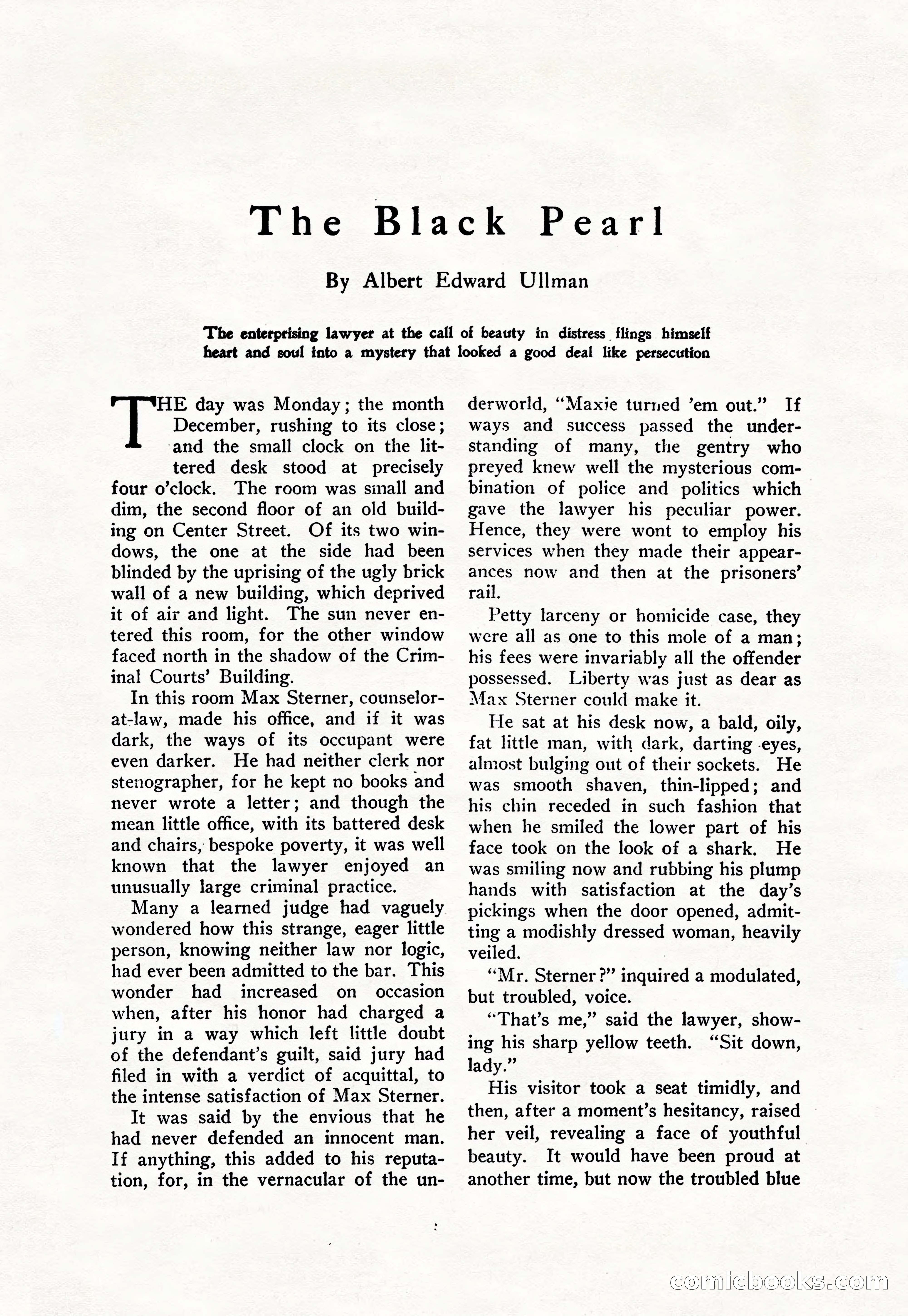 The Popular Magazine, Vol. 38, No. 5 — page 223 of 232