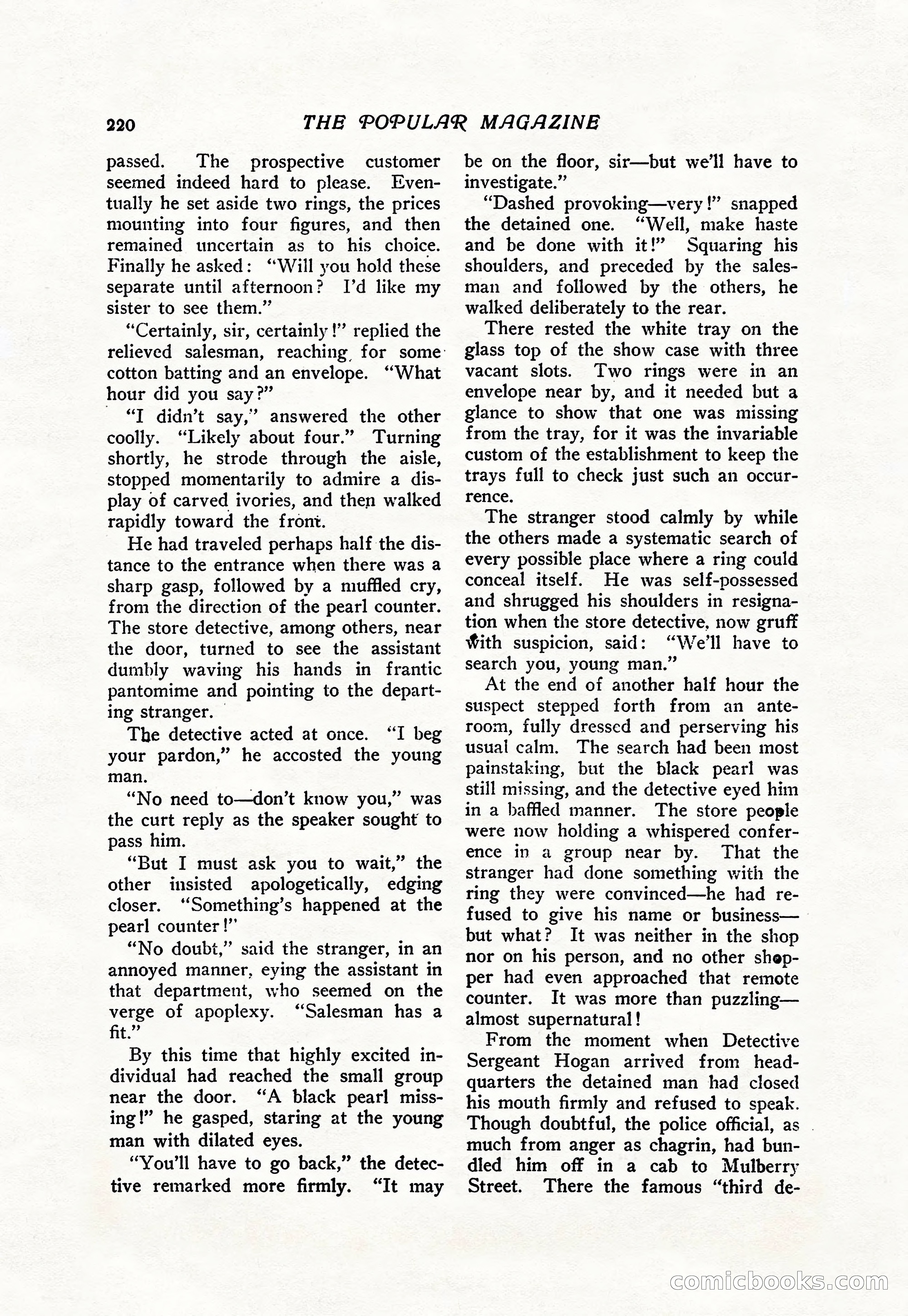 The Popular Magazine, Vol. 38, No. 5 — page 226 of 232
