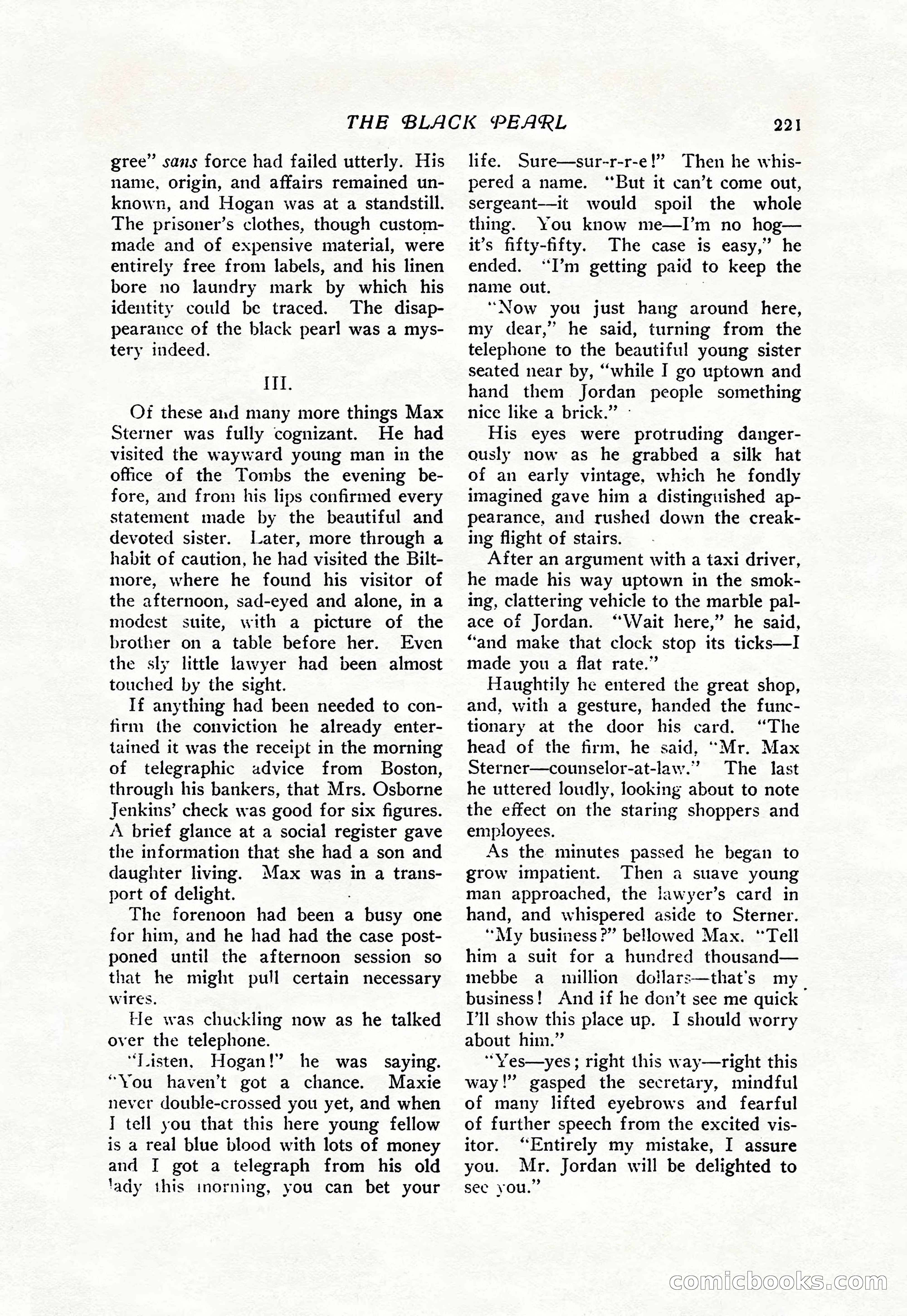 The Popular Magazine, Vol. 38, No. 5 — page 227 of 232