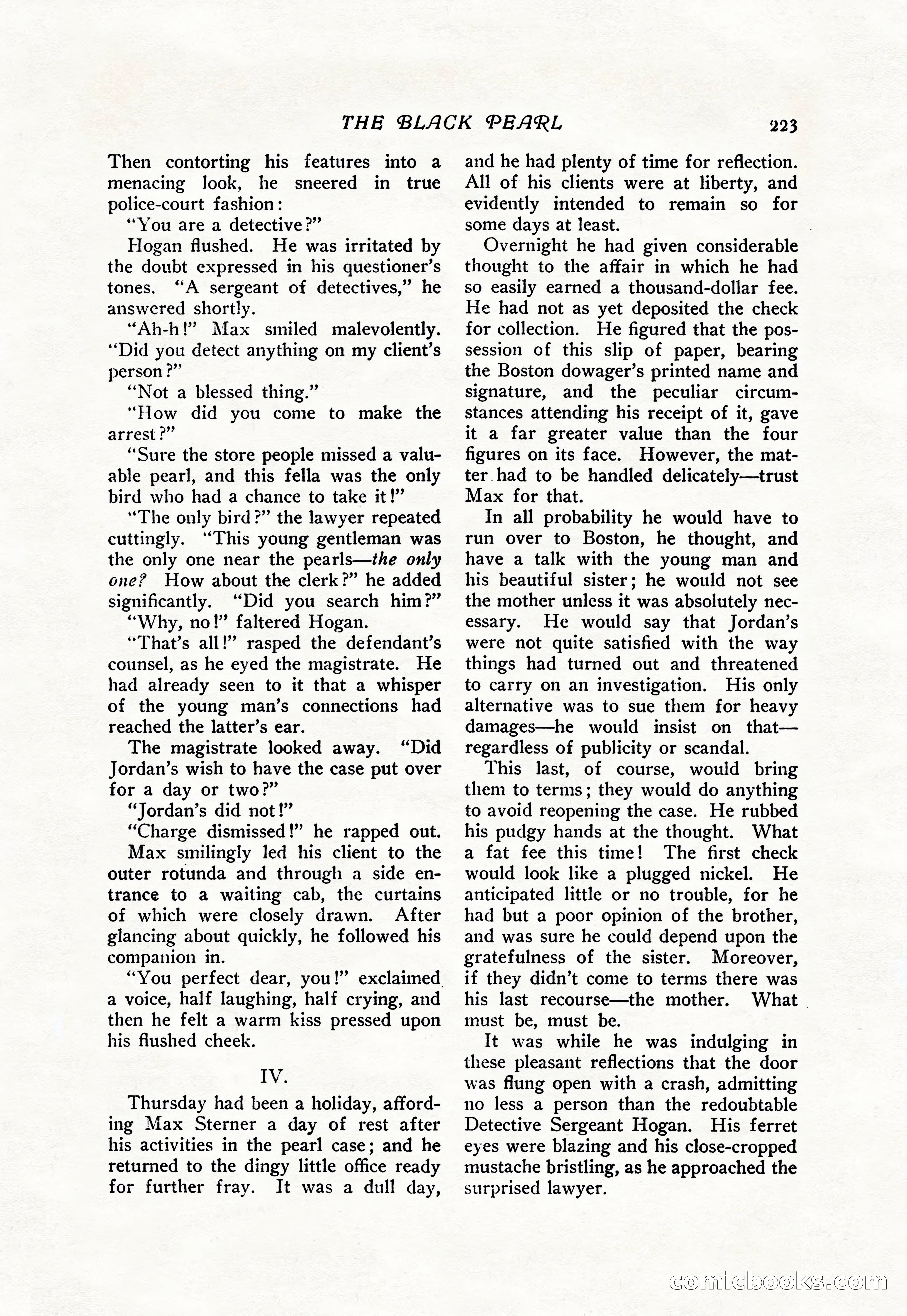 The Popular Magazine, Vol. 38, No. 5 — page 229 of 232