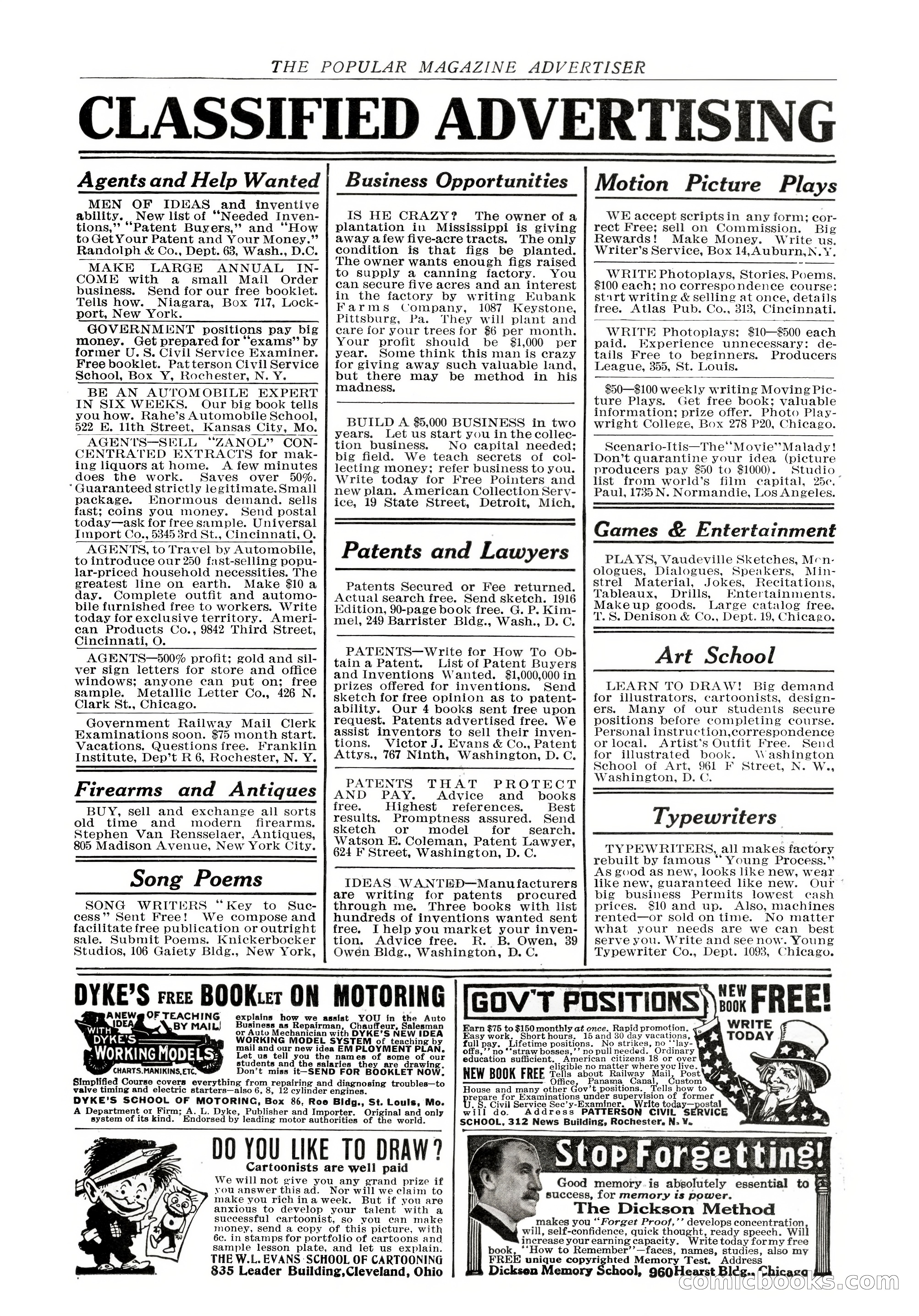 The Popular Magazine, December 7, 1916 — page 4 of 232
