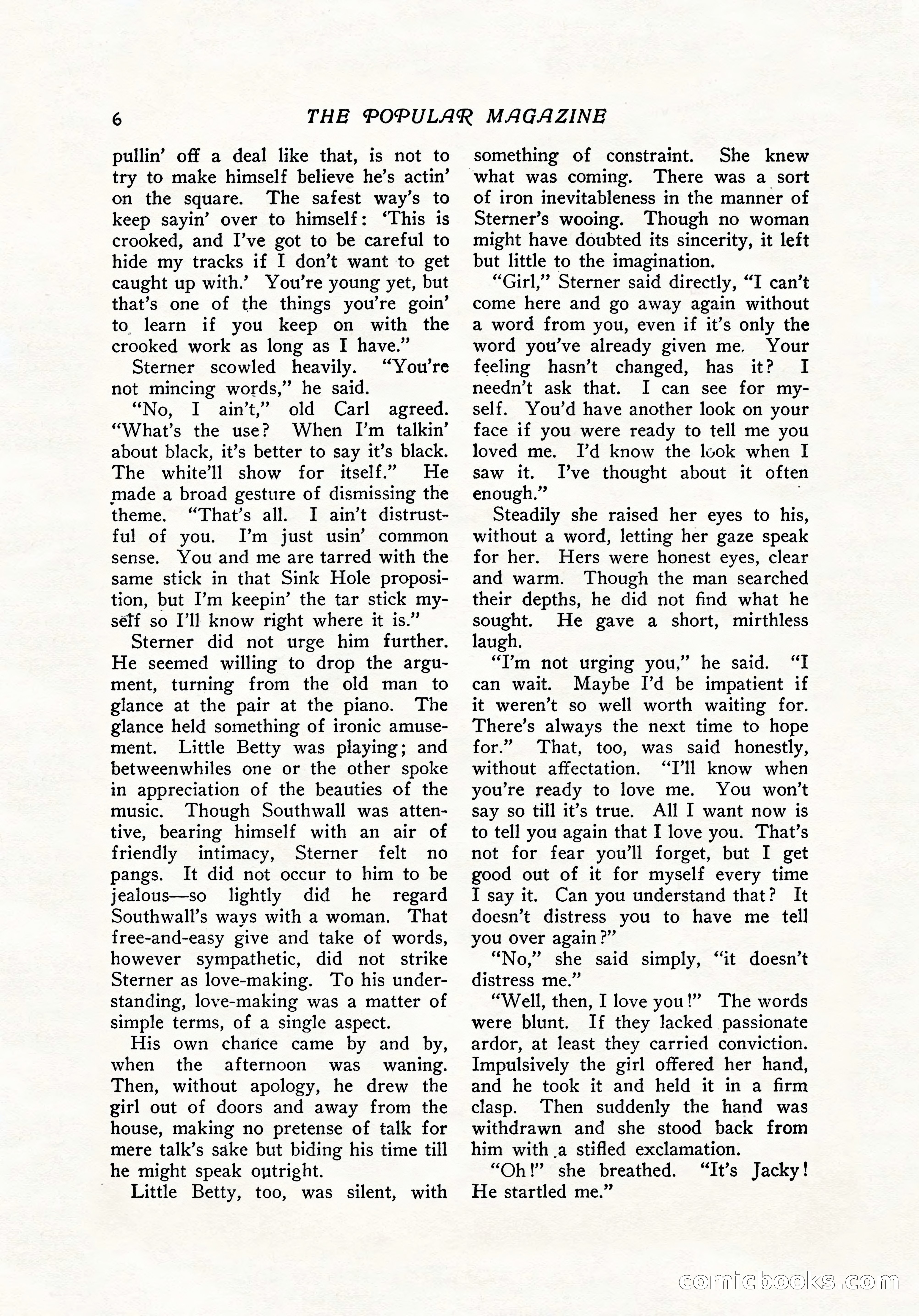The Popular Magazine, December 7, 1916 — page 12 of 232