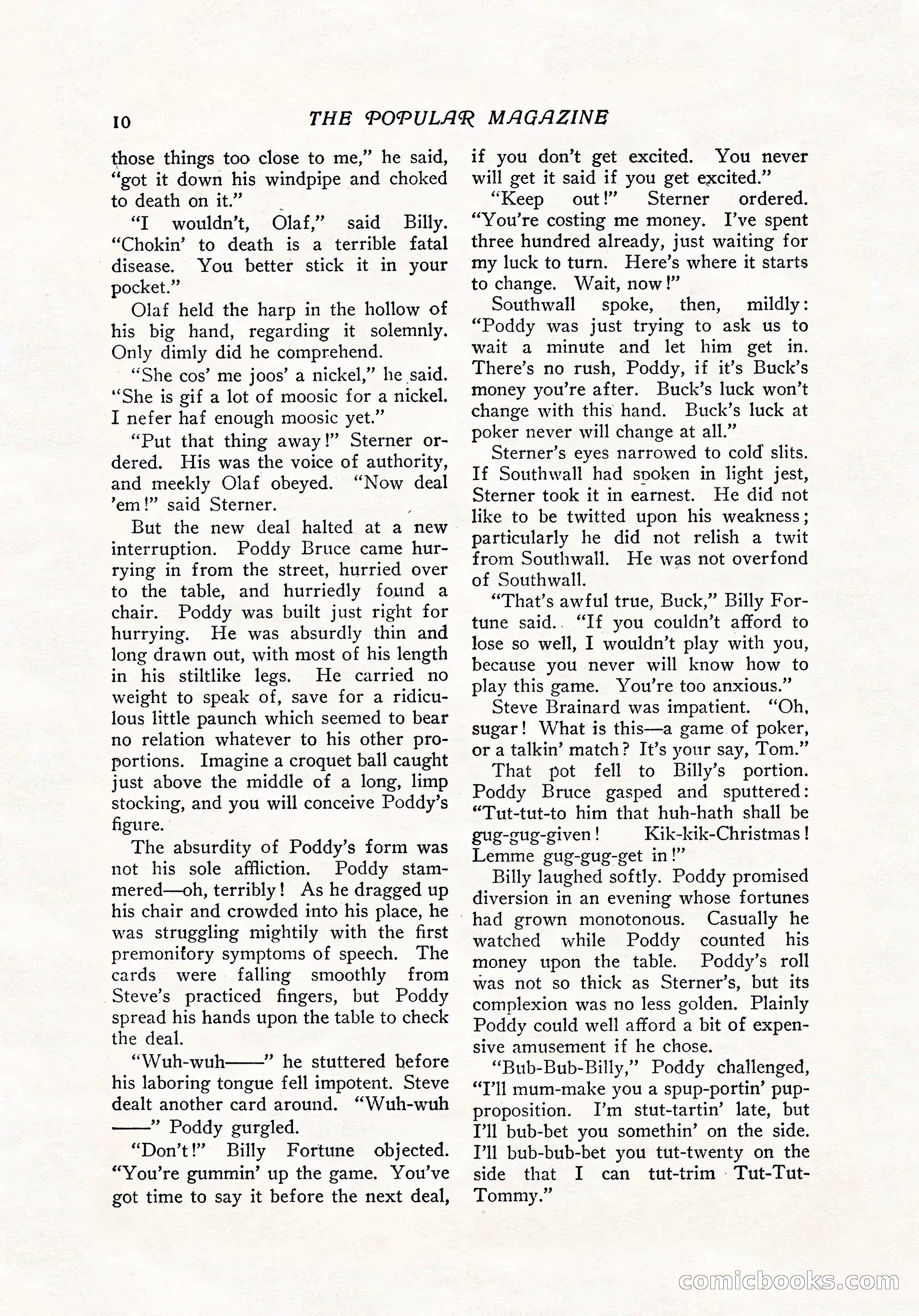 The Popular Magazine, December 7, 1916 — page 16 of 232