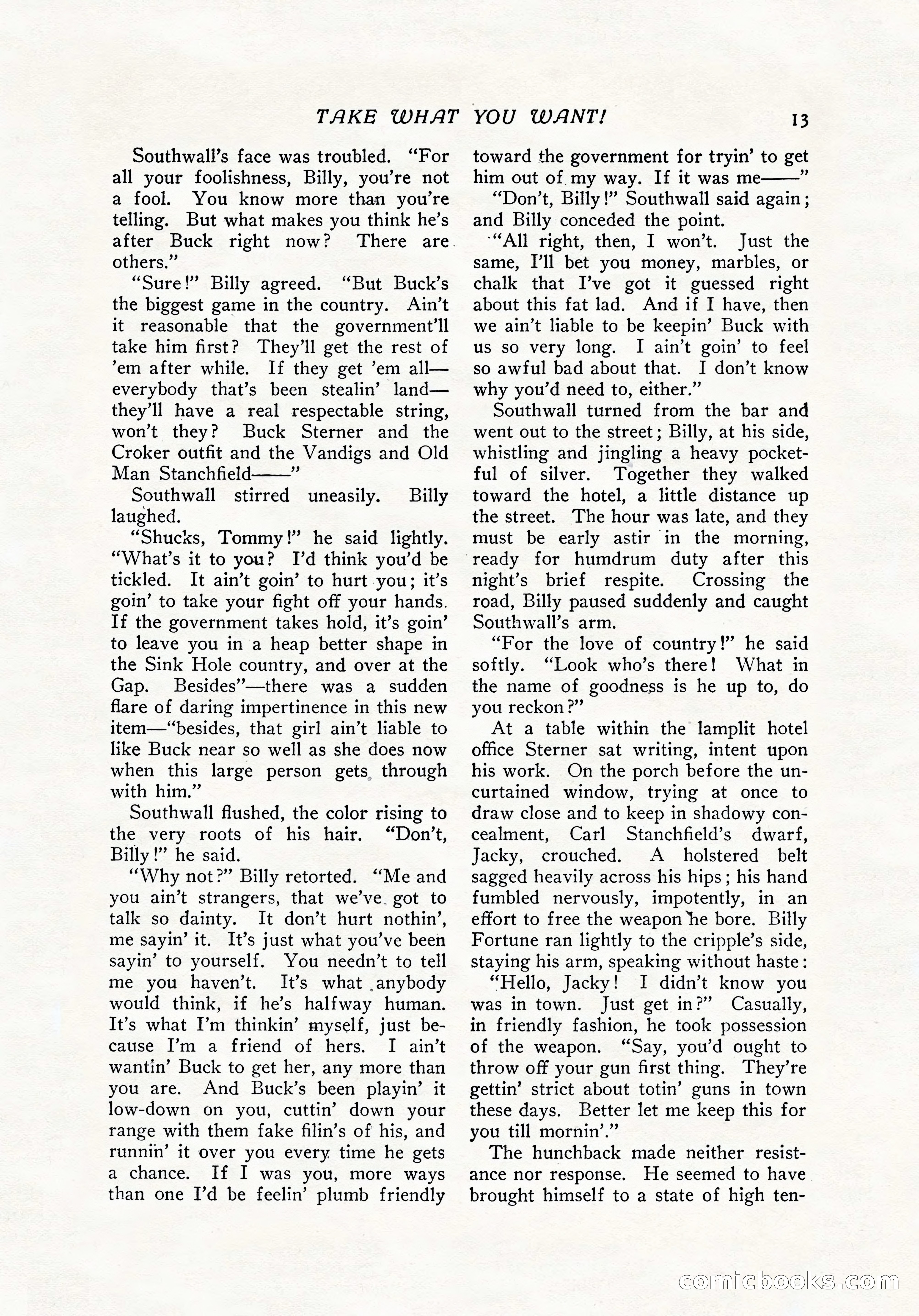 The Popular Magazine, December 7, 1916 — page 19 of 232