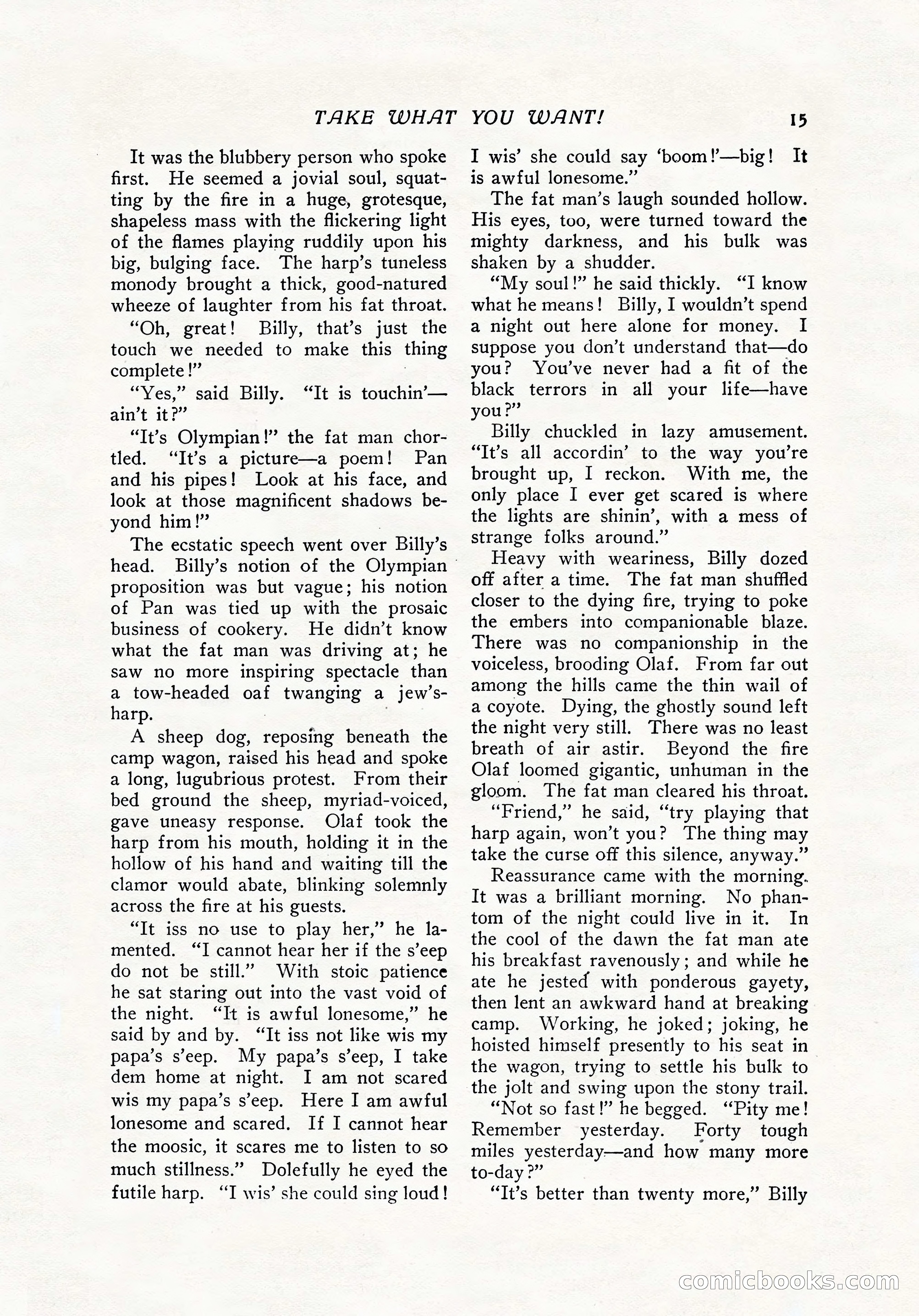 The Popular Magazine, December 7, 1916 — page 21 of 232