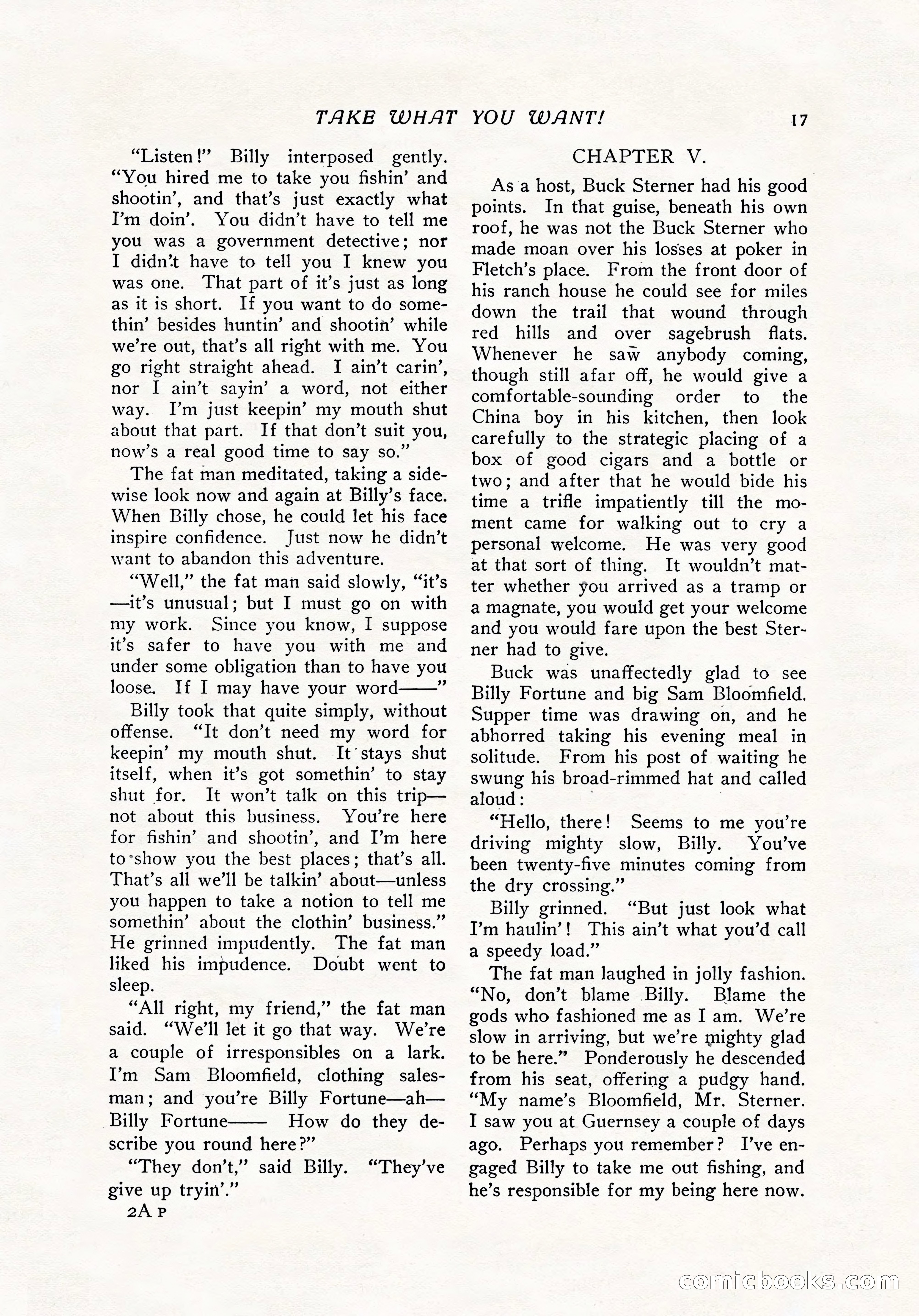 The Popular Magazine, December 7, 1916 — page 23 of 232