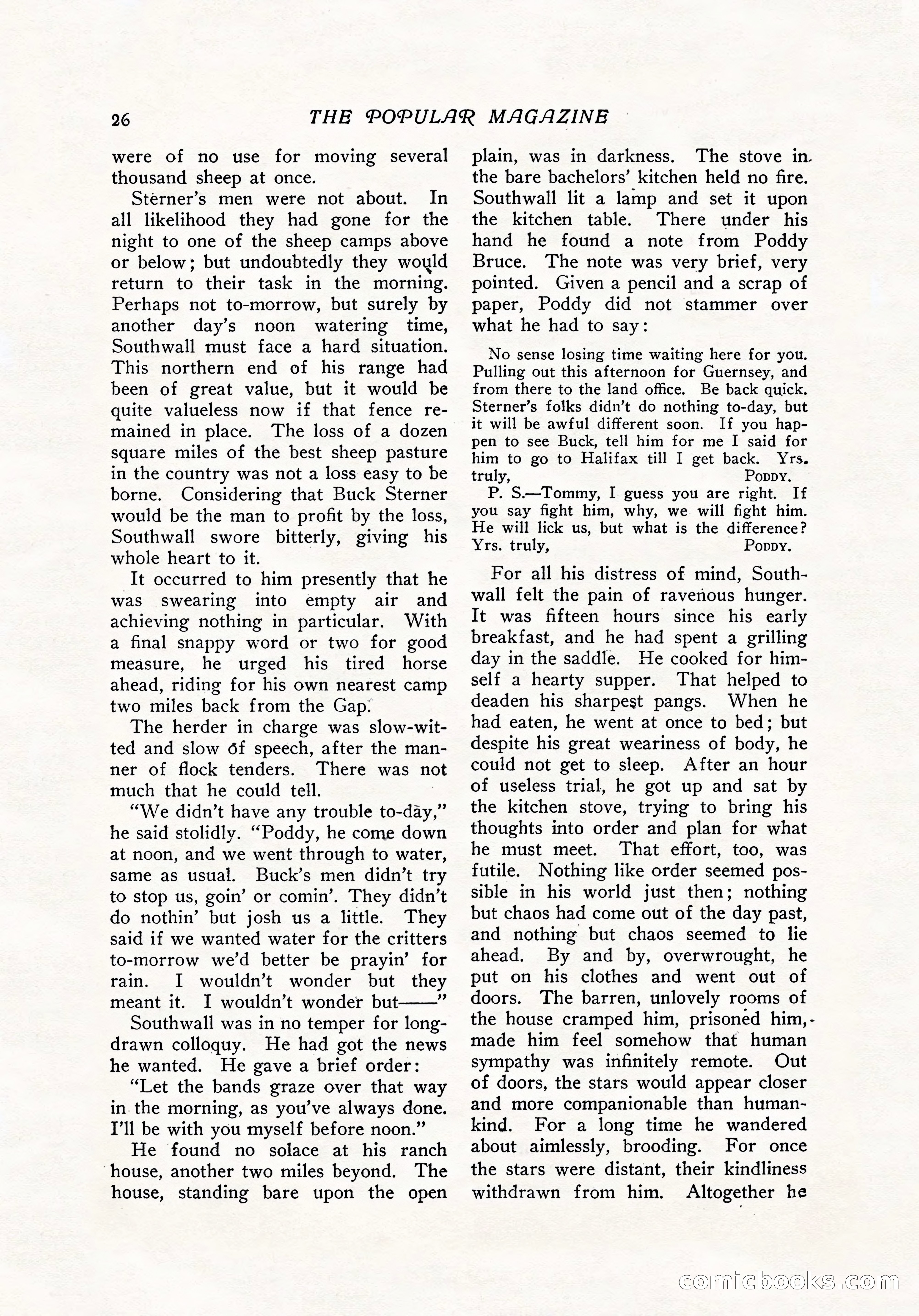 The Popular Magazine, December 7, 1916 — page 32 of 232