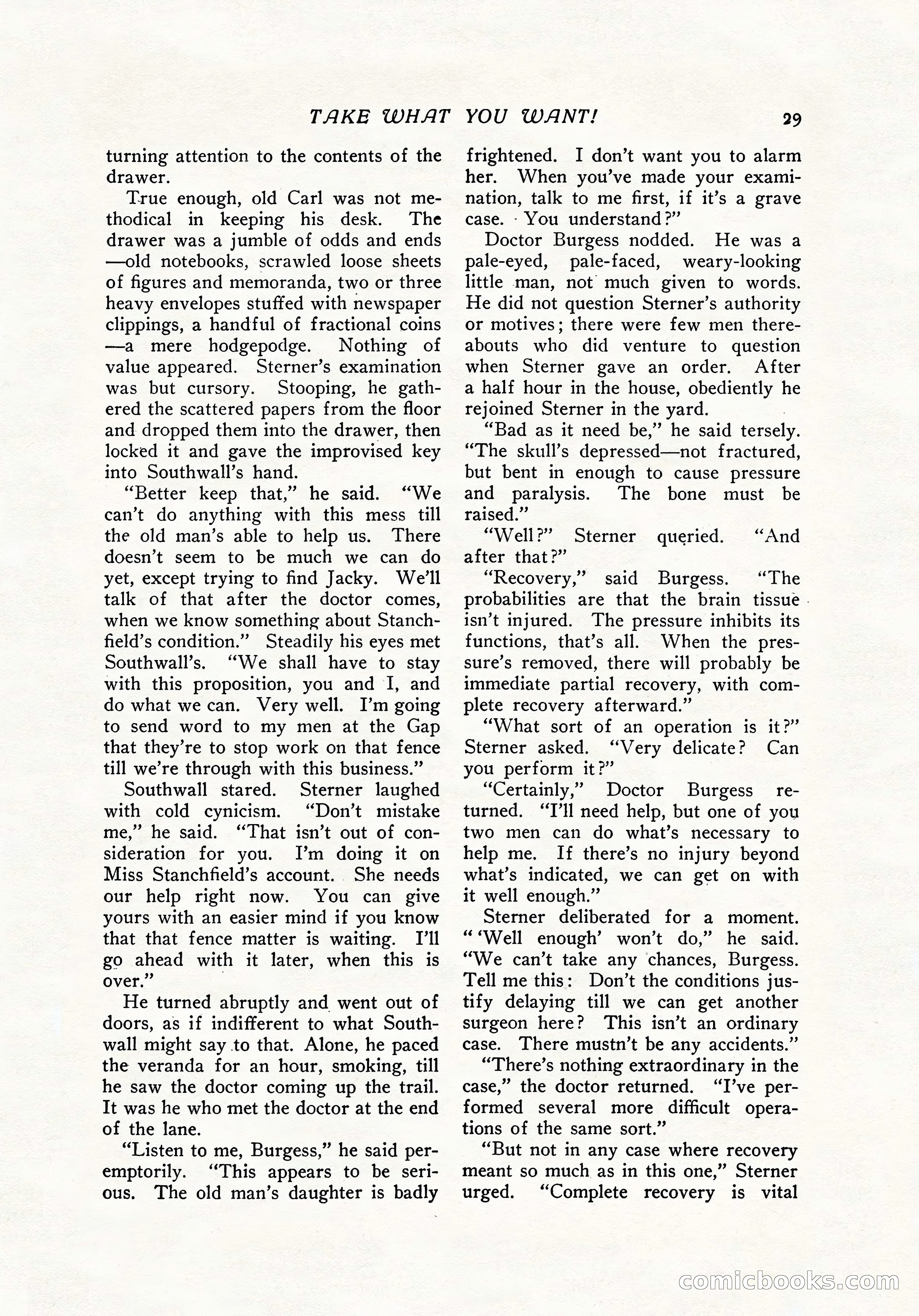The Popular Magazine, December 7, 1916 — page 35 of 232