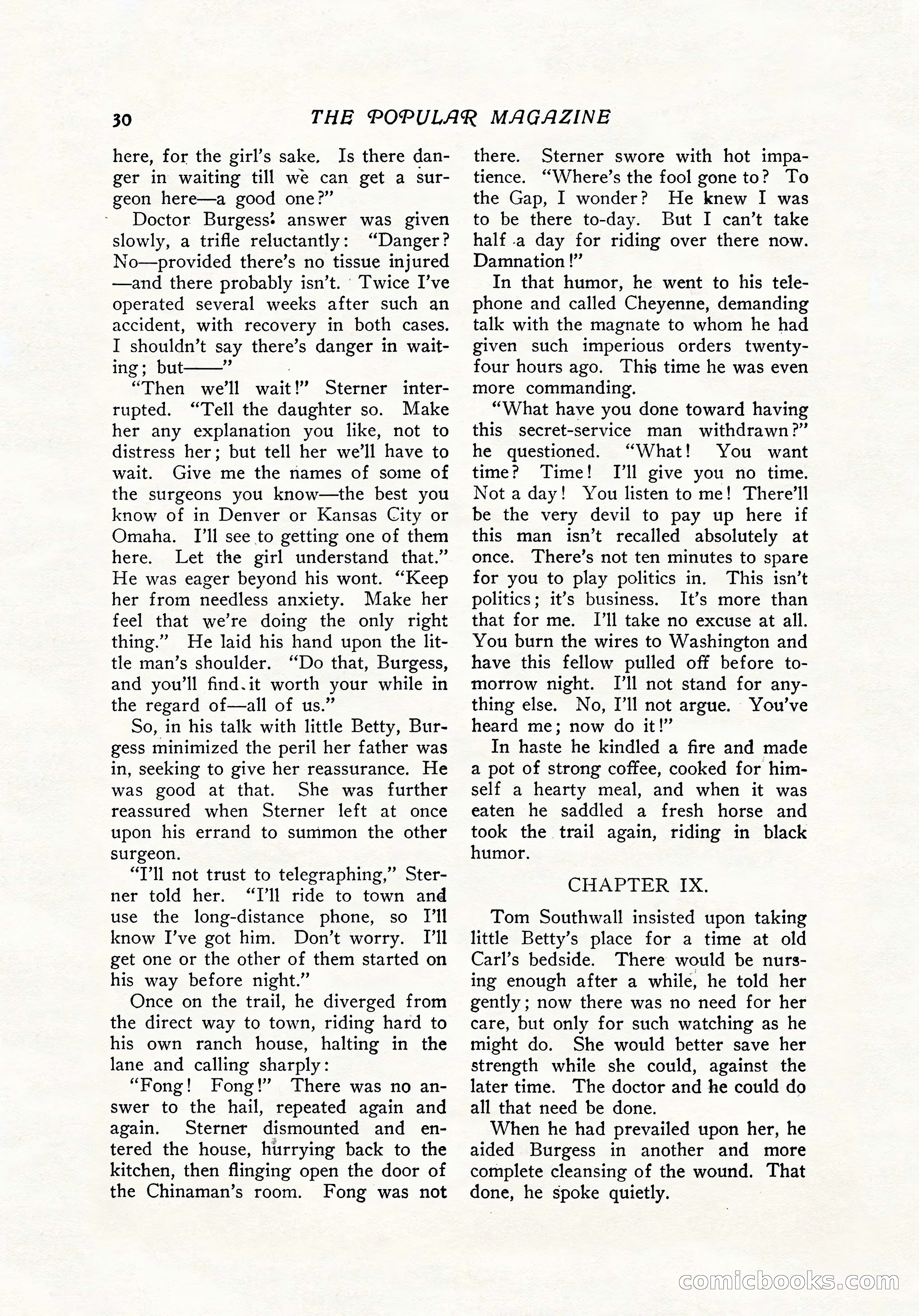 The Popular Magazine, December 7, 1916 — page 36 of 232