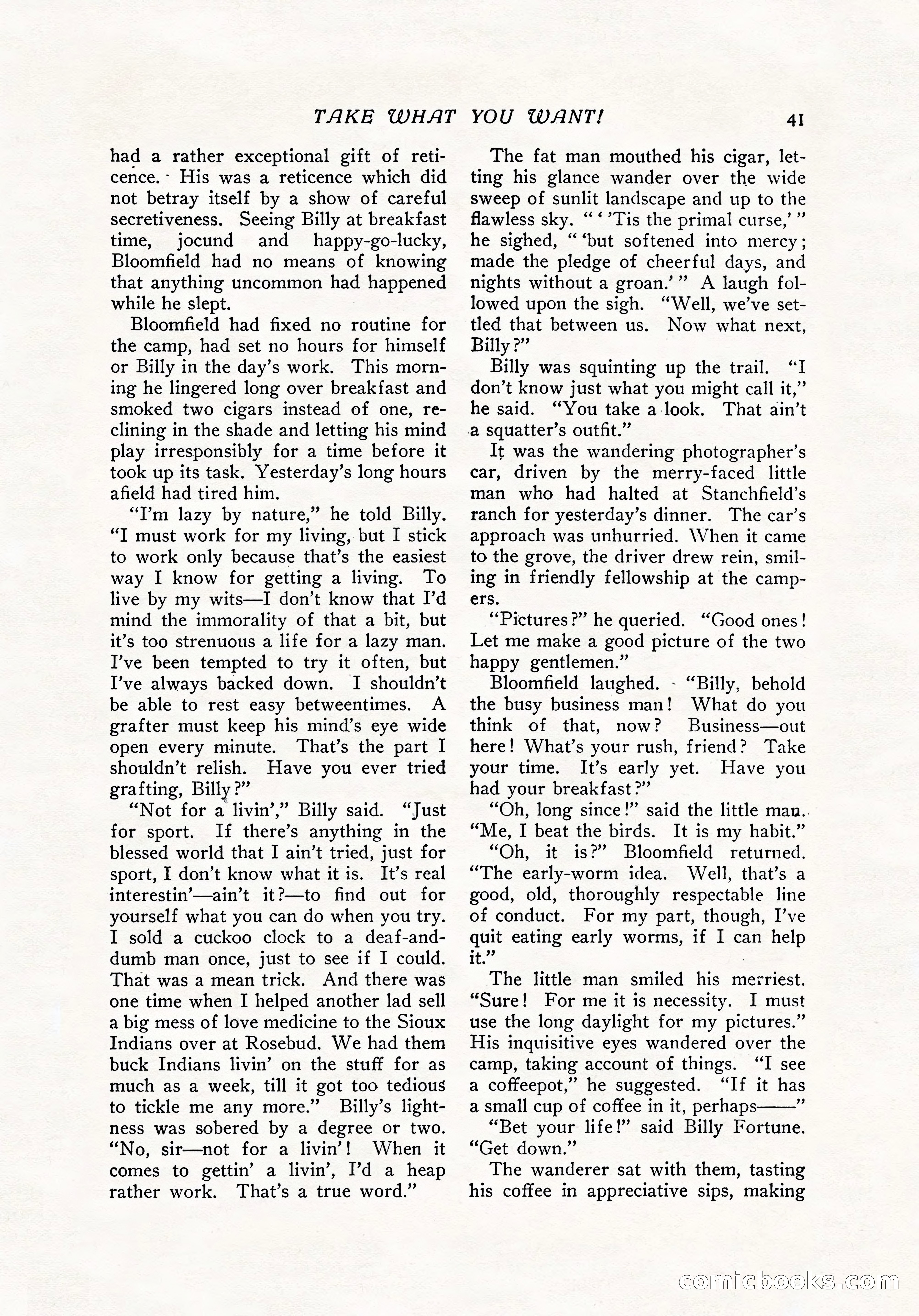 The Popular Magazine, December 7, 1916 — page 47 of 232