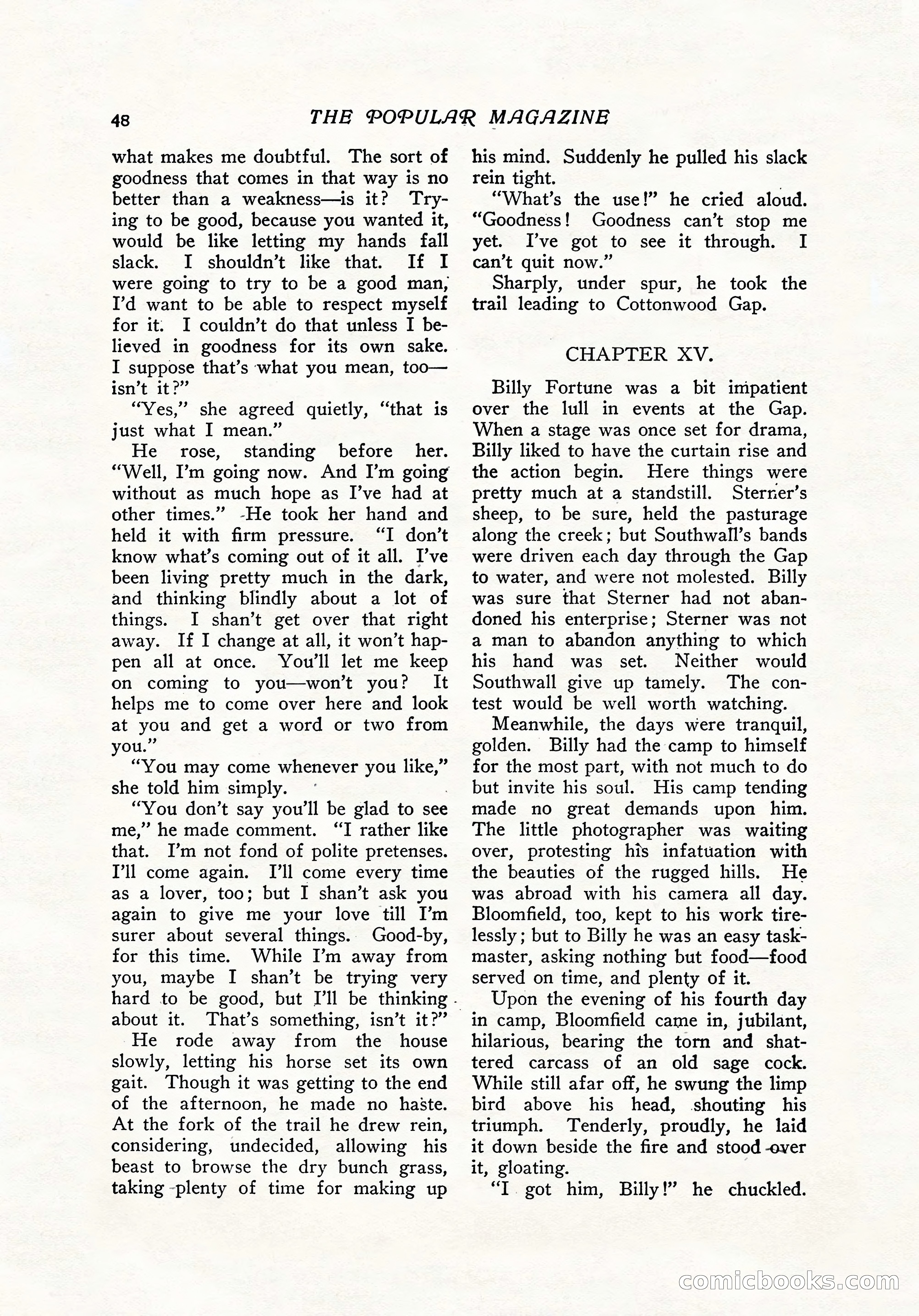 The Popular Magazine, December 7, 1916 — page 54 of 232