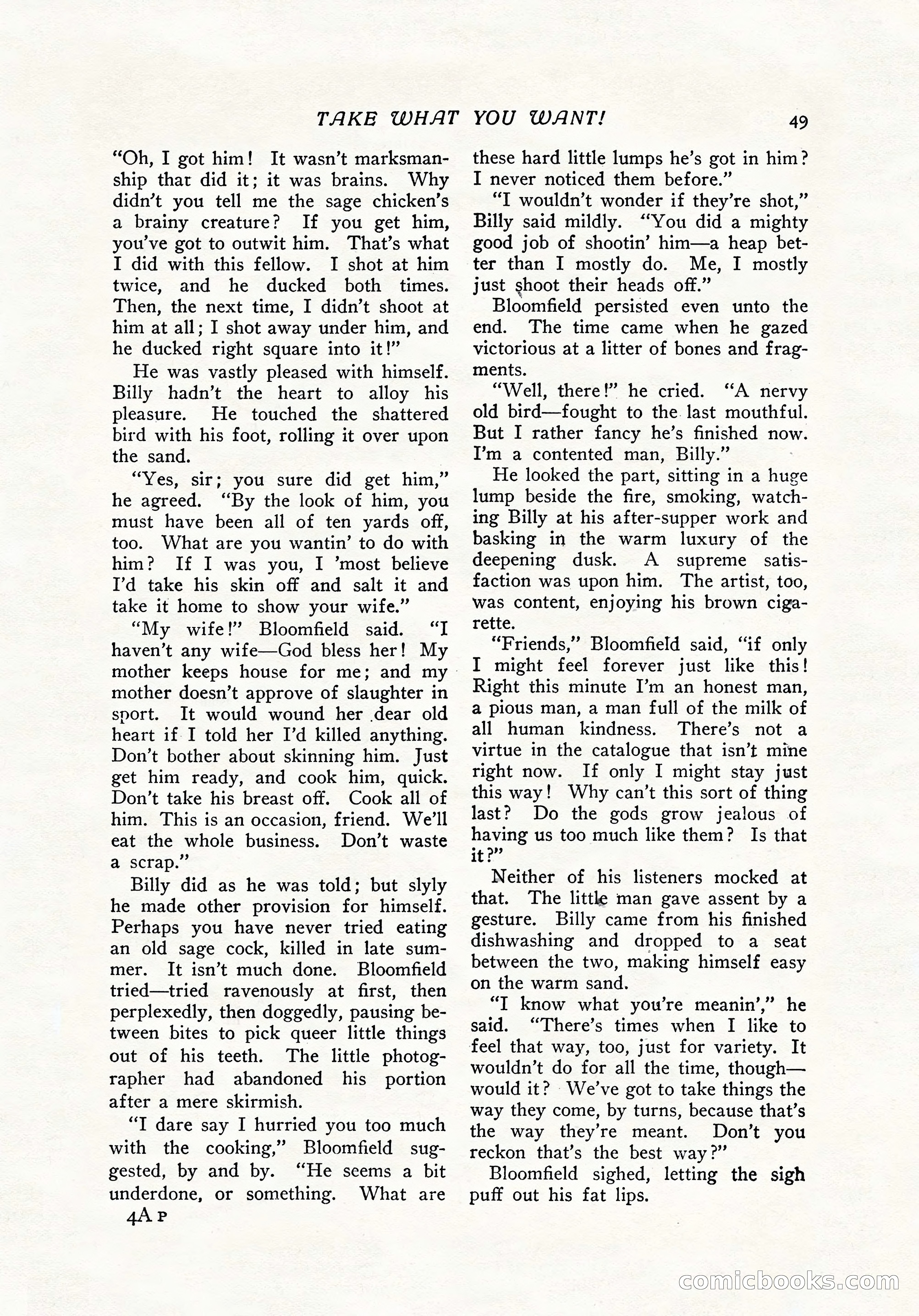 The Popular Magazine, December 7, 1916 — page 55 of 232