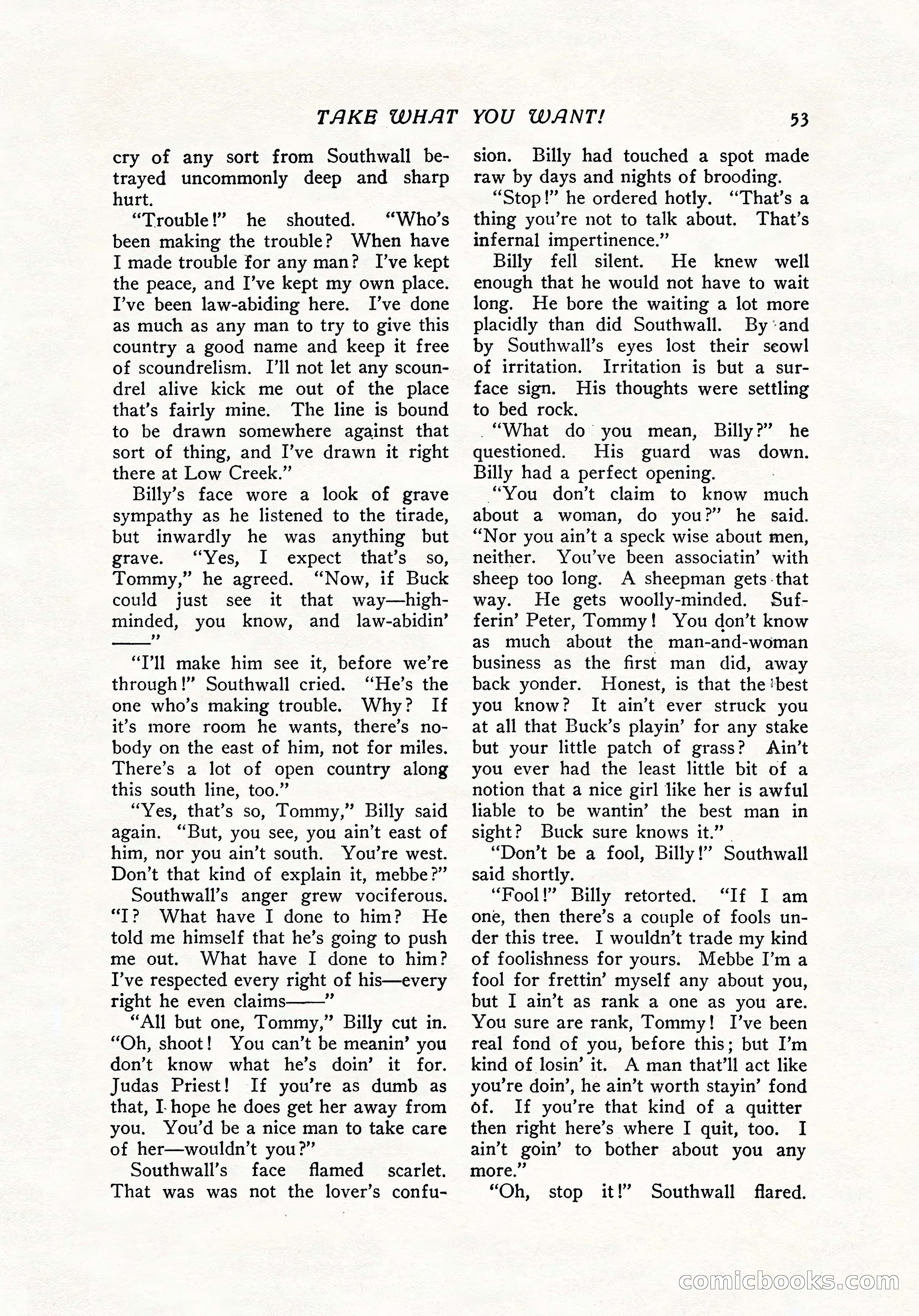 The Popular Magazine, December 7, 1916 — page 59 of 232
