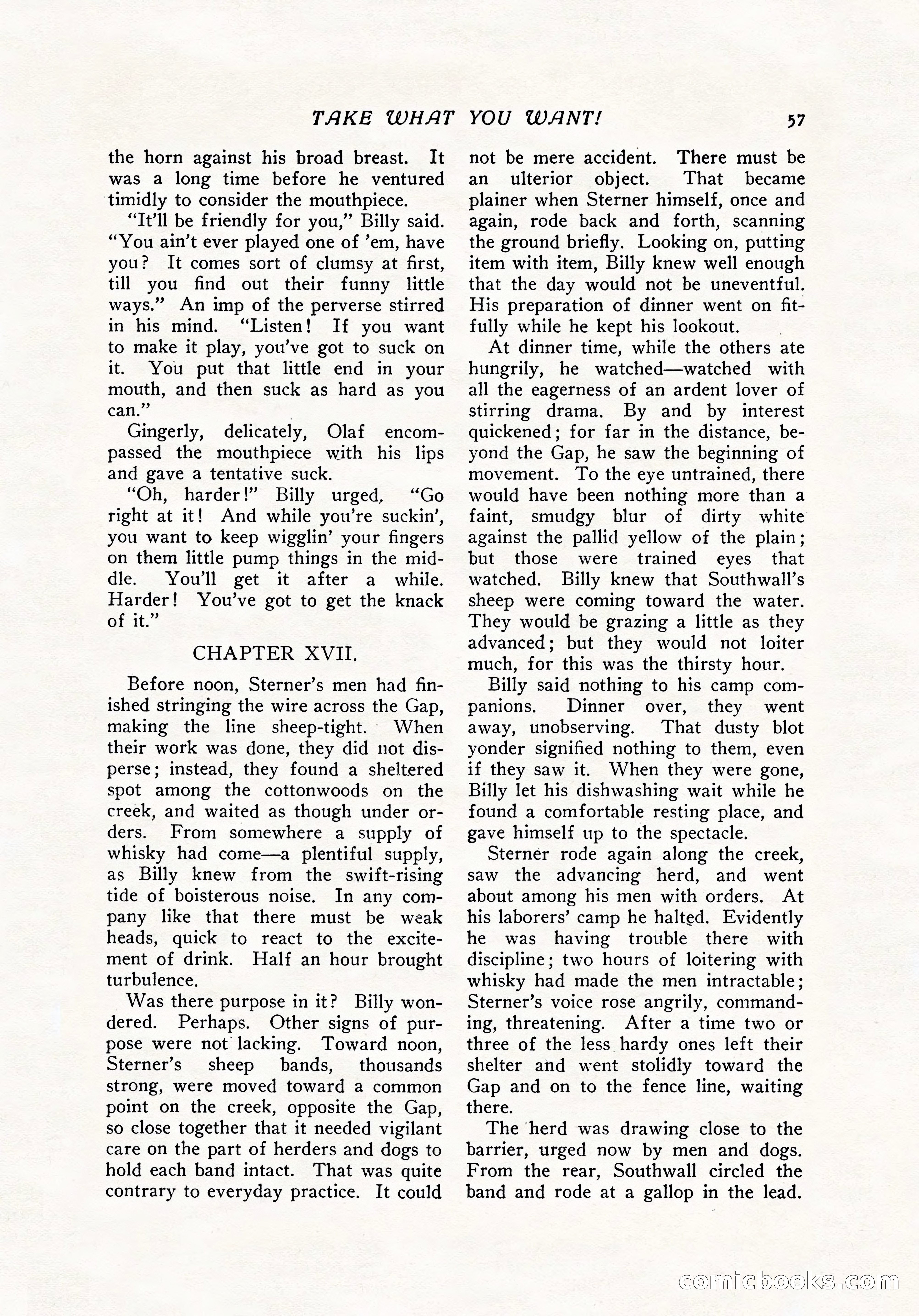 The Popular Magazine, December 7, 1916 — page 63 of 232