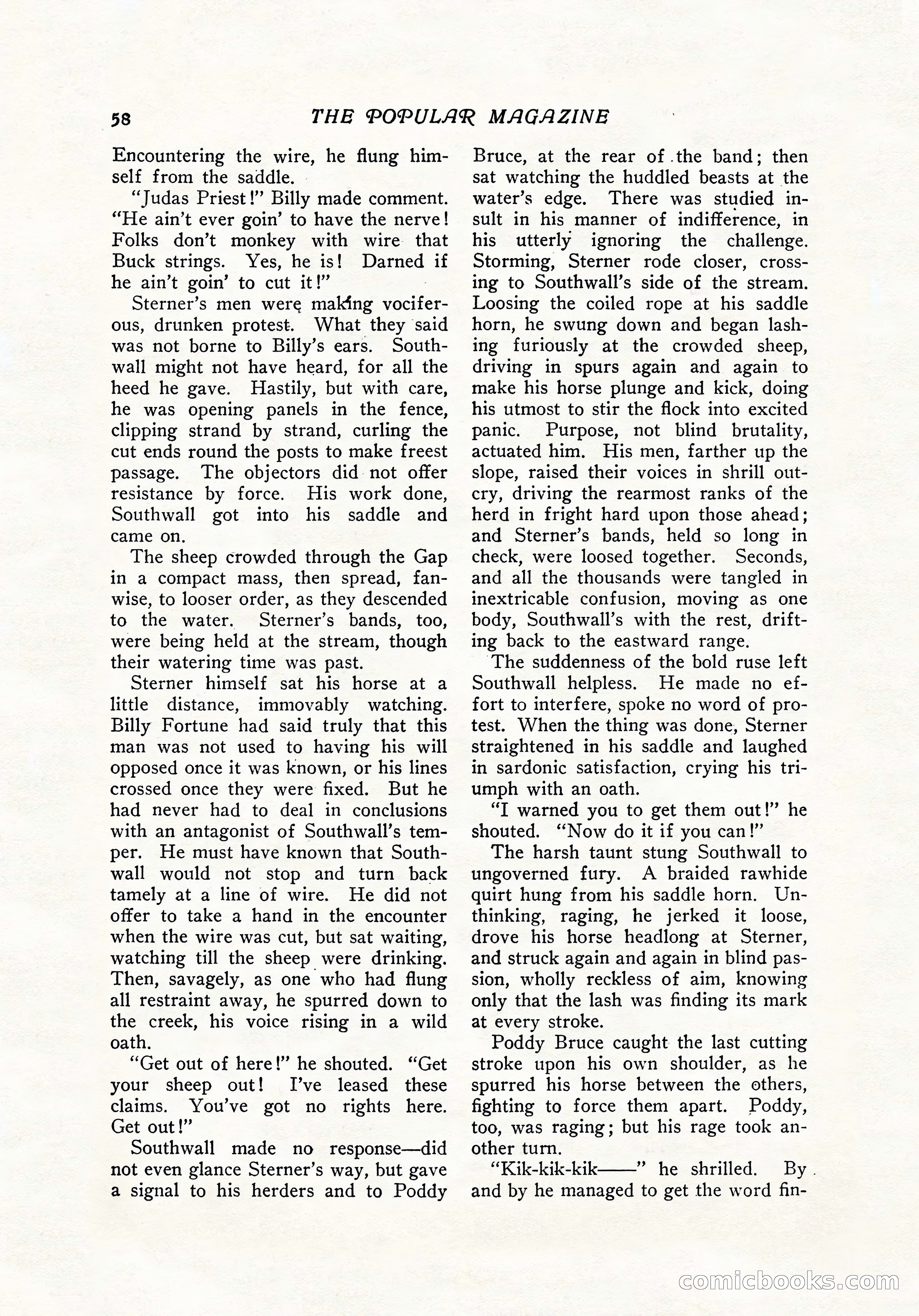 The Popular Magazine, December 7, 1916 — page 64 of 232