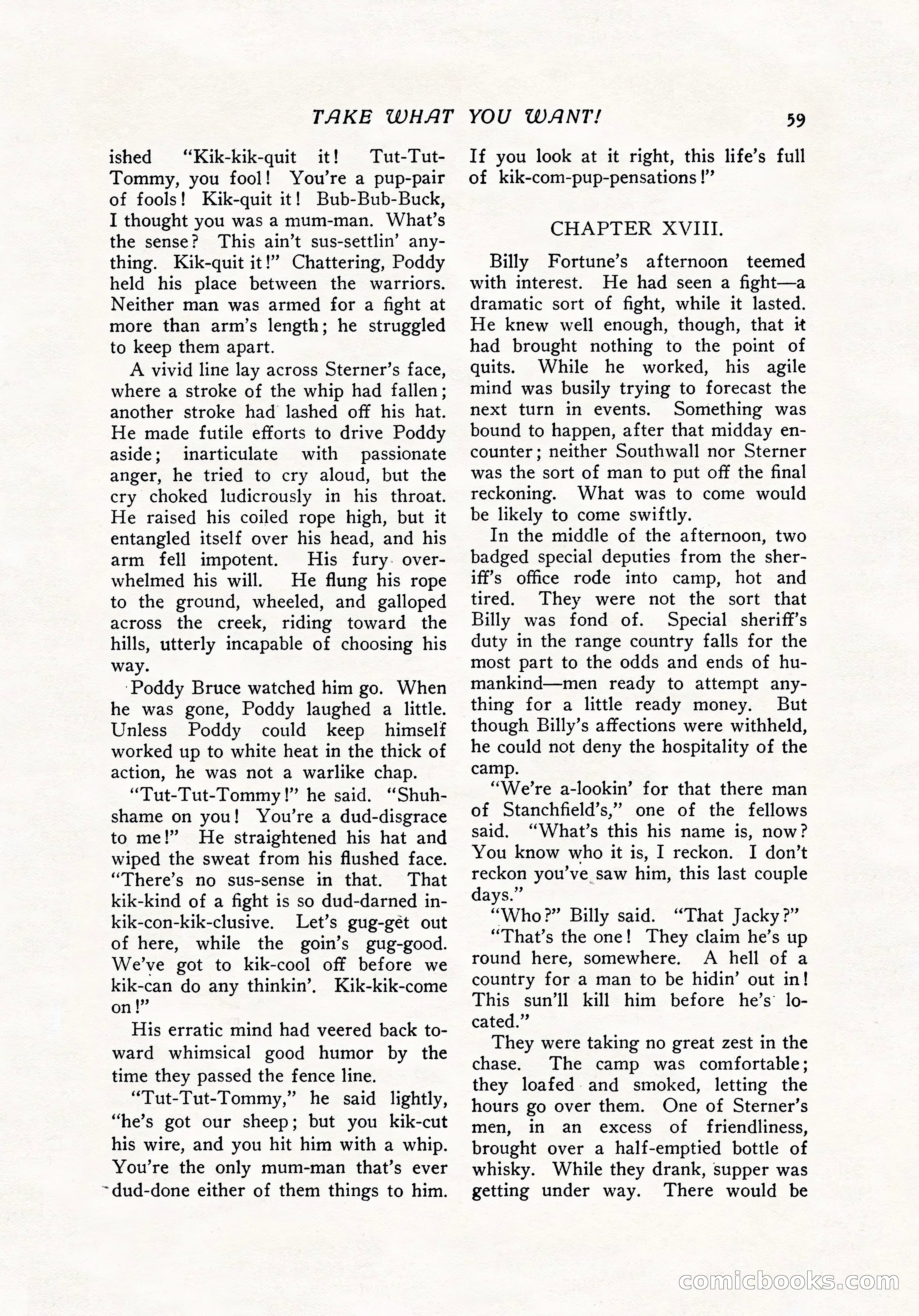 The Popular Magazine, December 7, 1916 — page 65 of 232