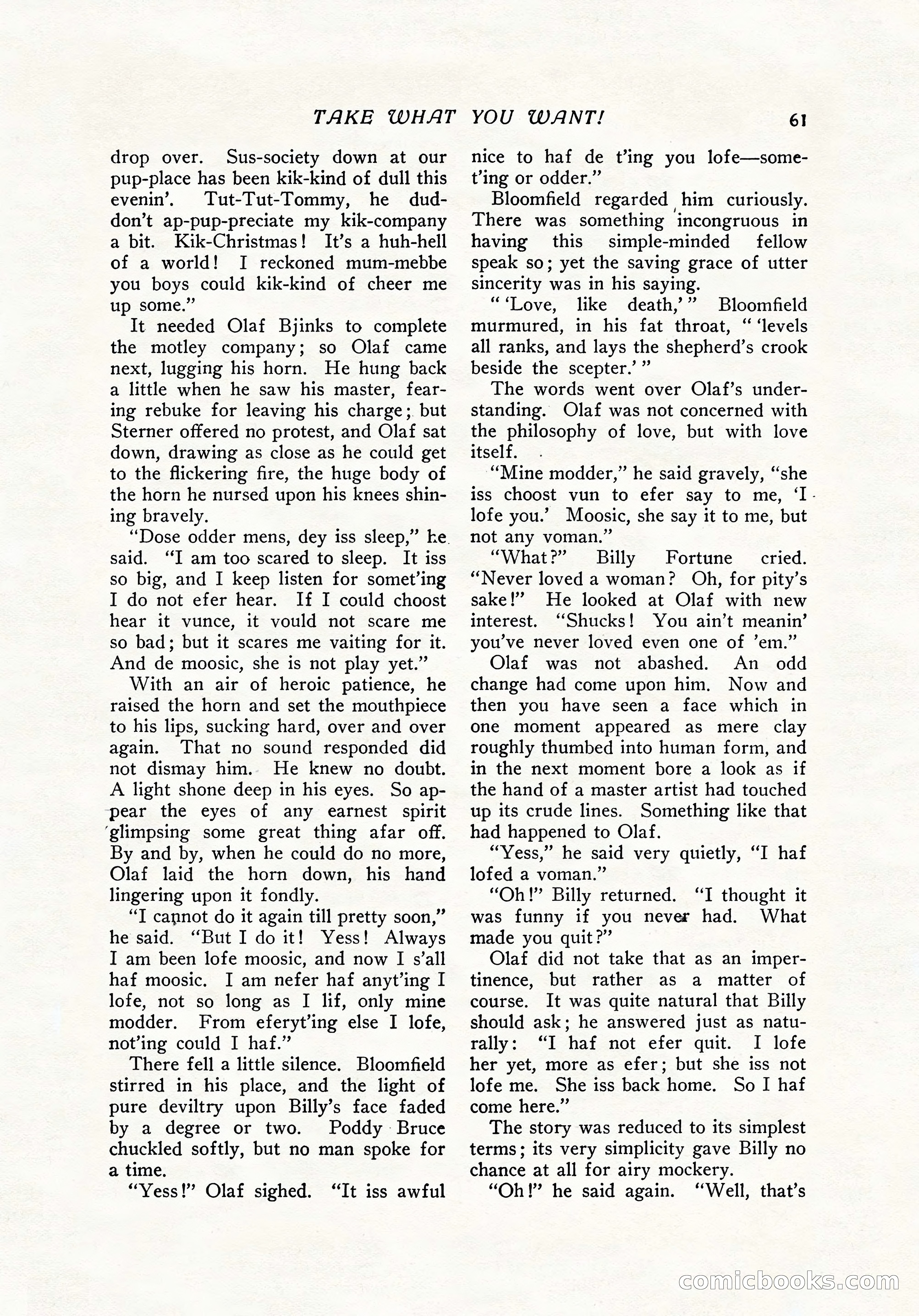 The Popular Magazine, December 7, 1916 — page 67 of 232