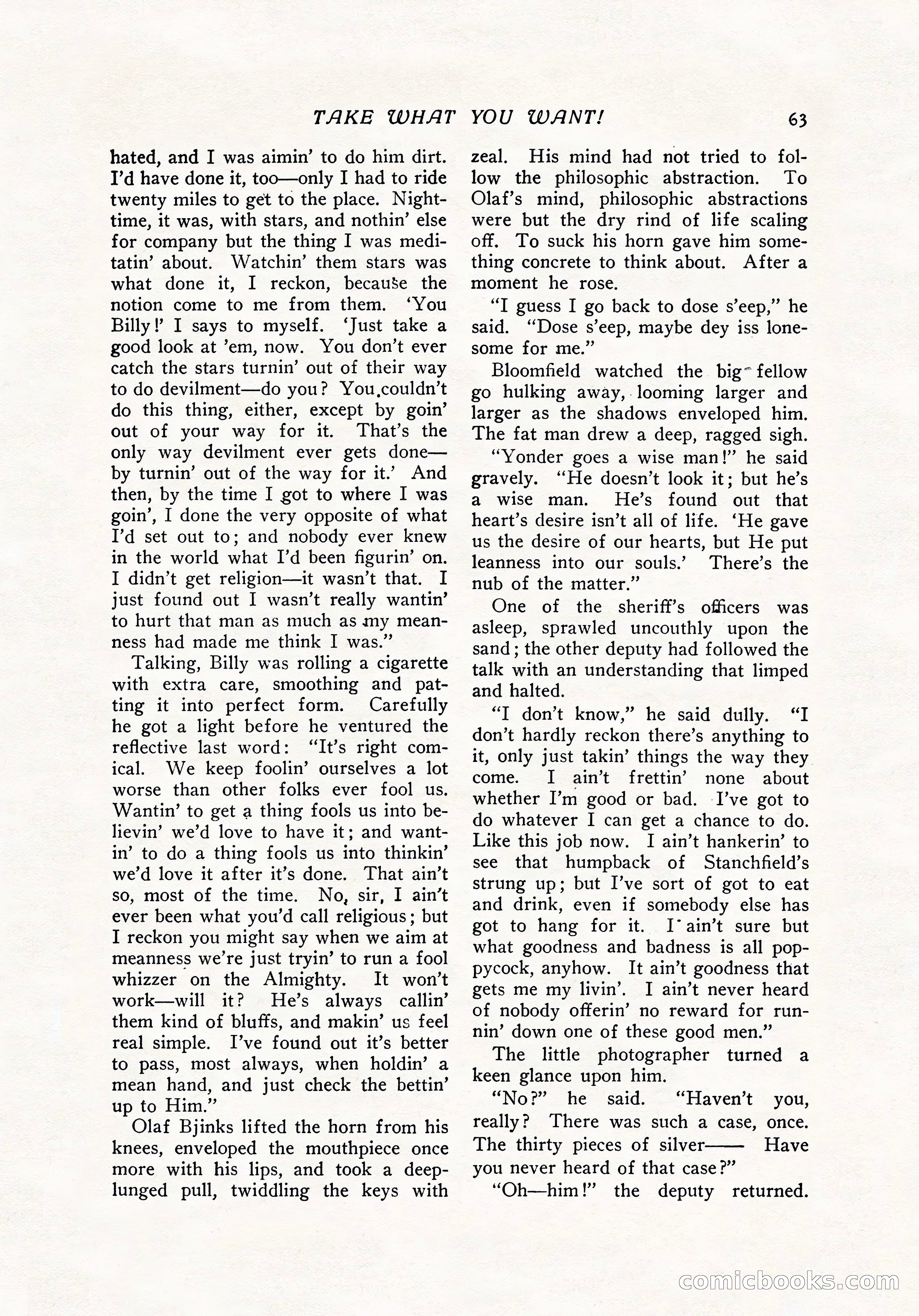 The Popular Magazine, December 7, 1916 — page 69 of 232