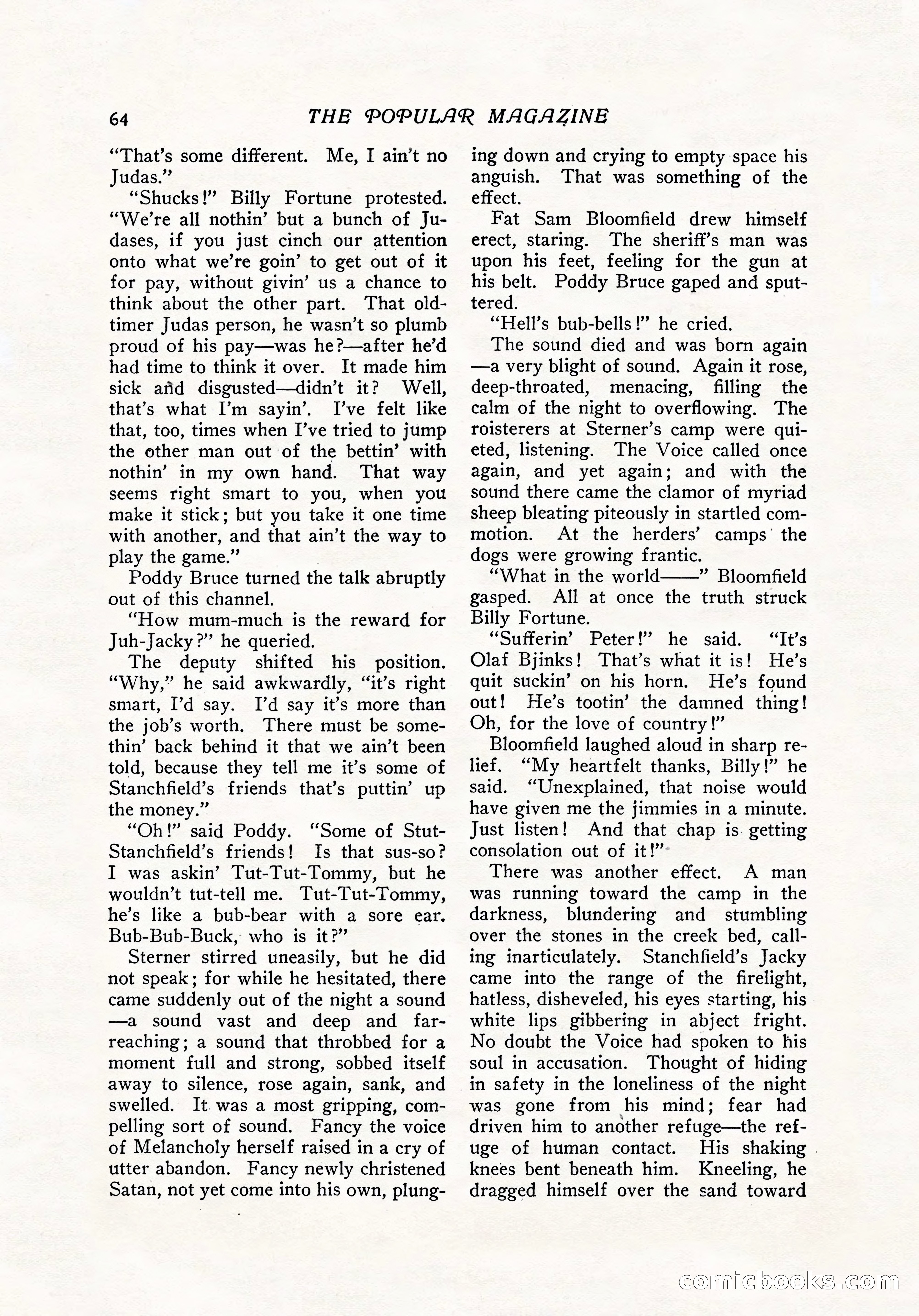 The Popular Magazine, December 7, 1916 — page 70 of 232