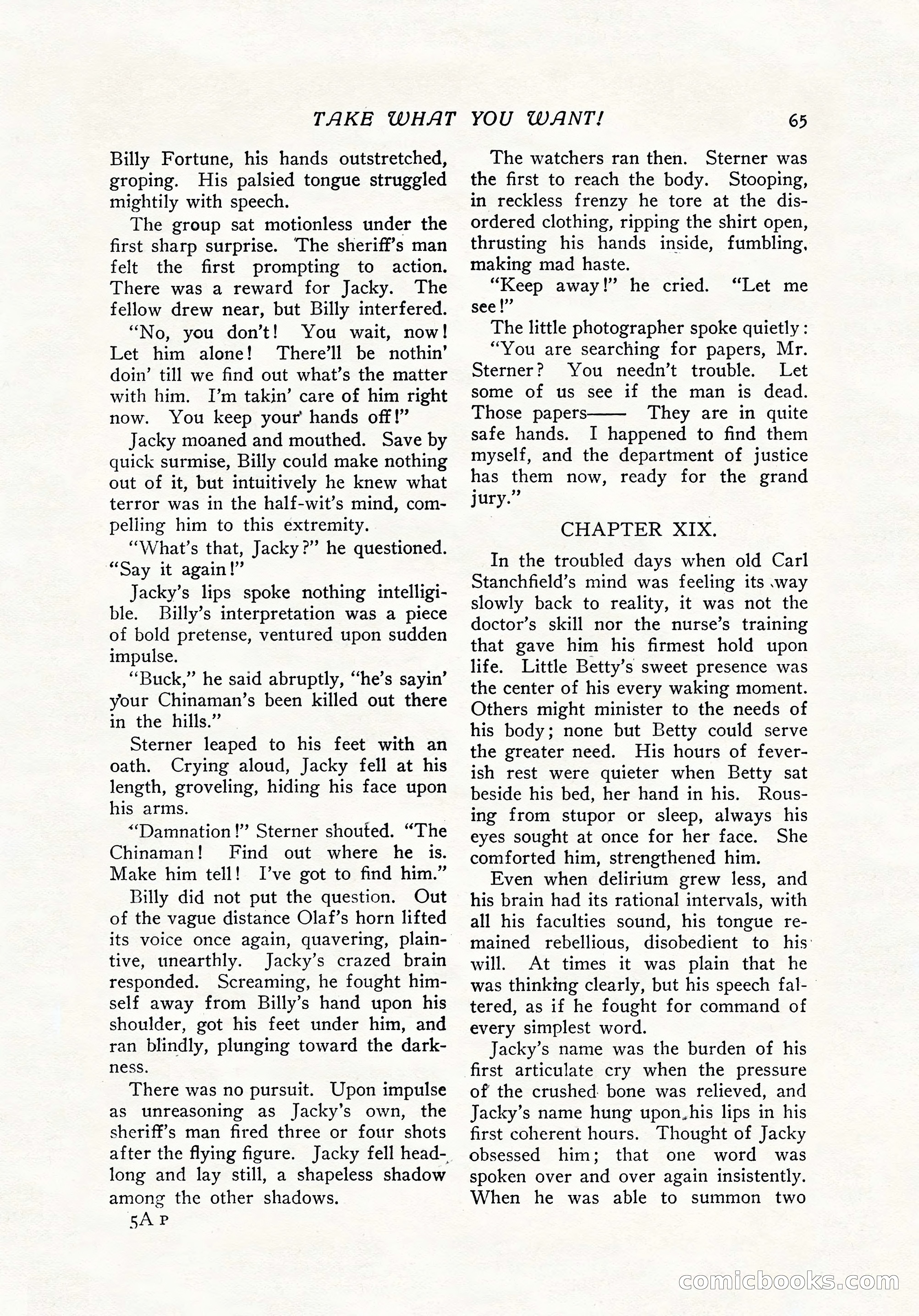 The Popular Magazine, December 7, 1916 — page 71 of 232