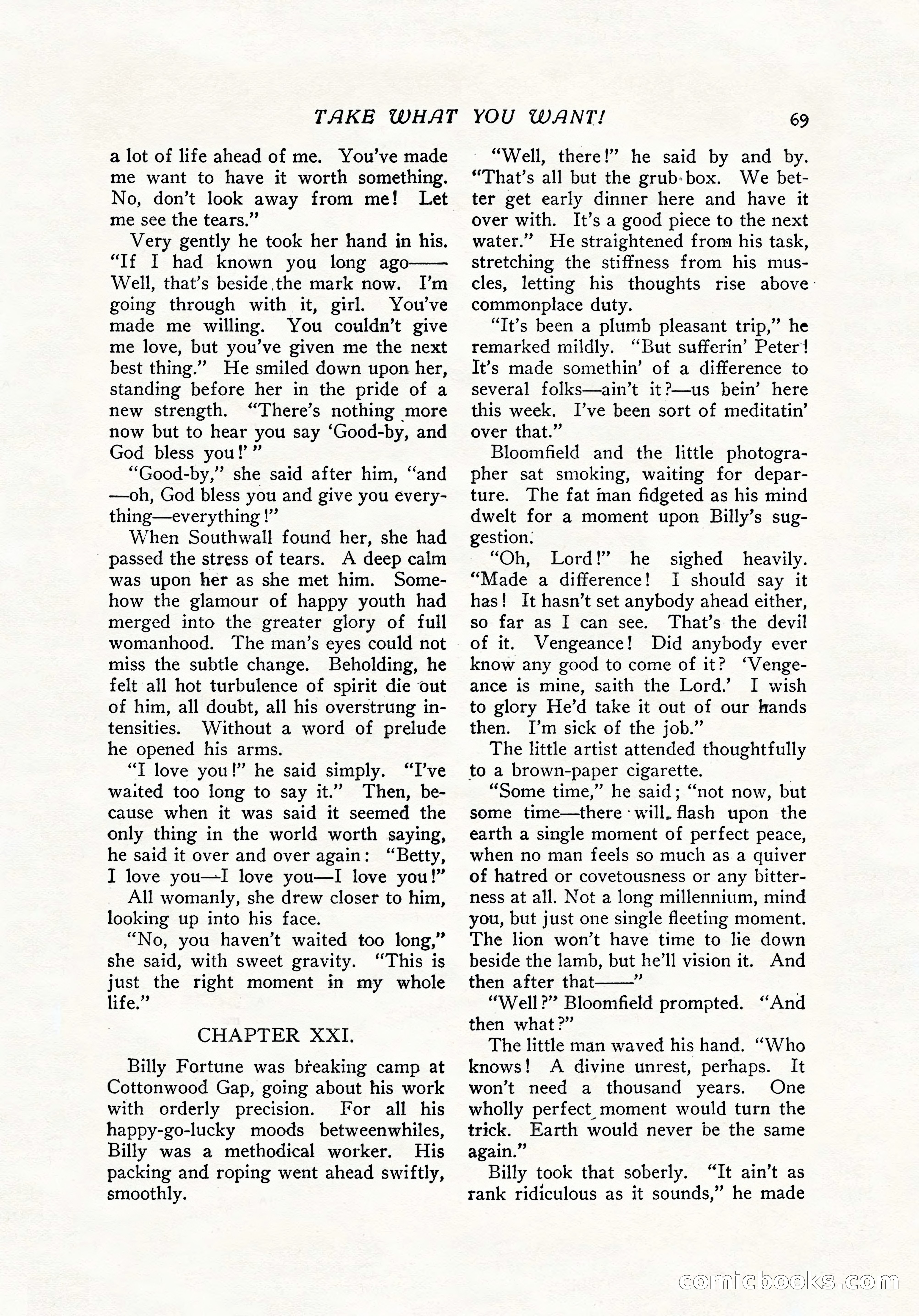 The Popular Magazine, December 7, 1916 — page 75 of 232