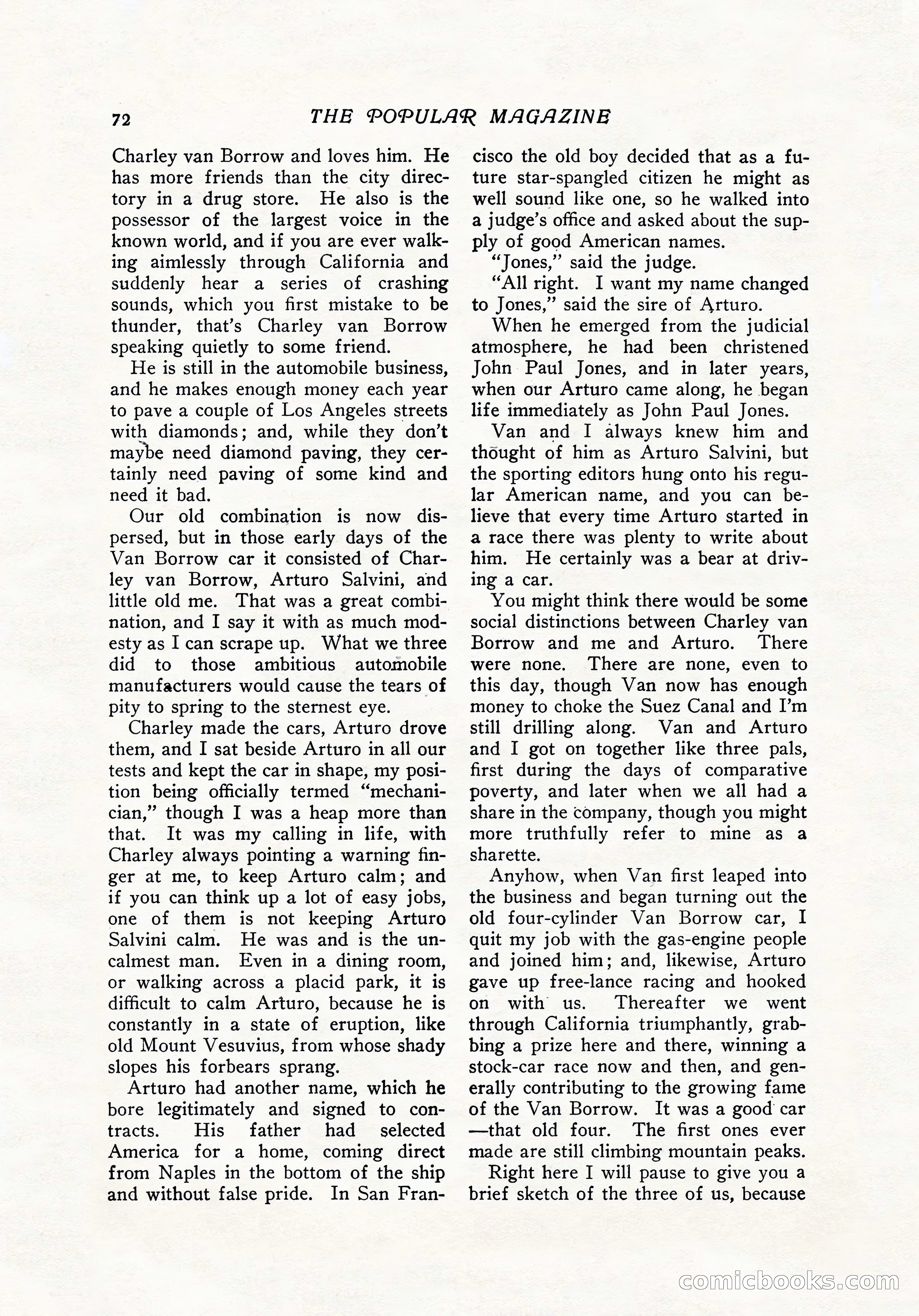 The Popular Magazine, December 7, 1916 — page 78 of 232