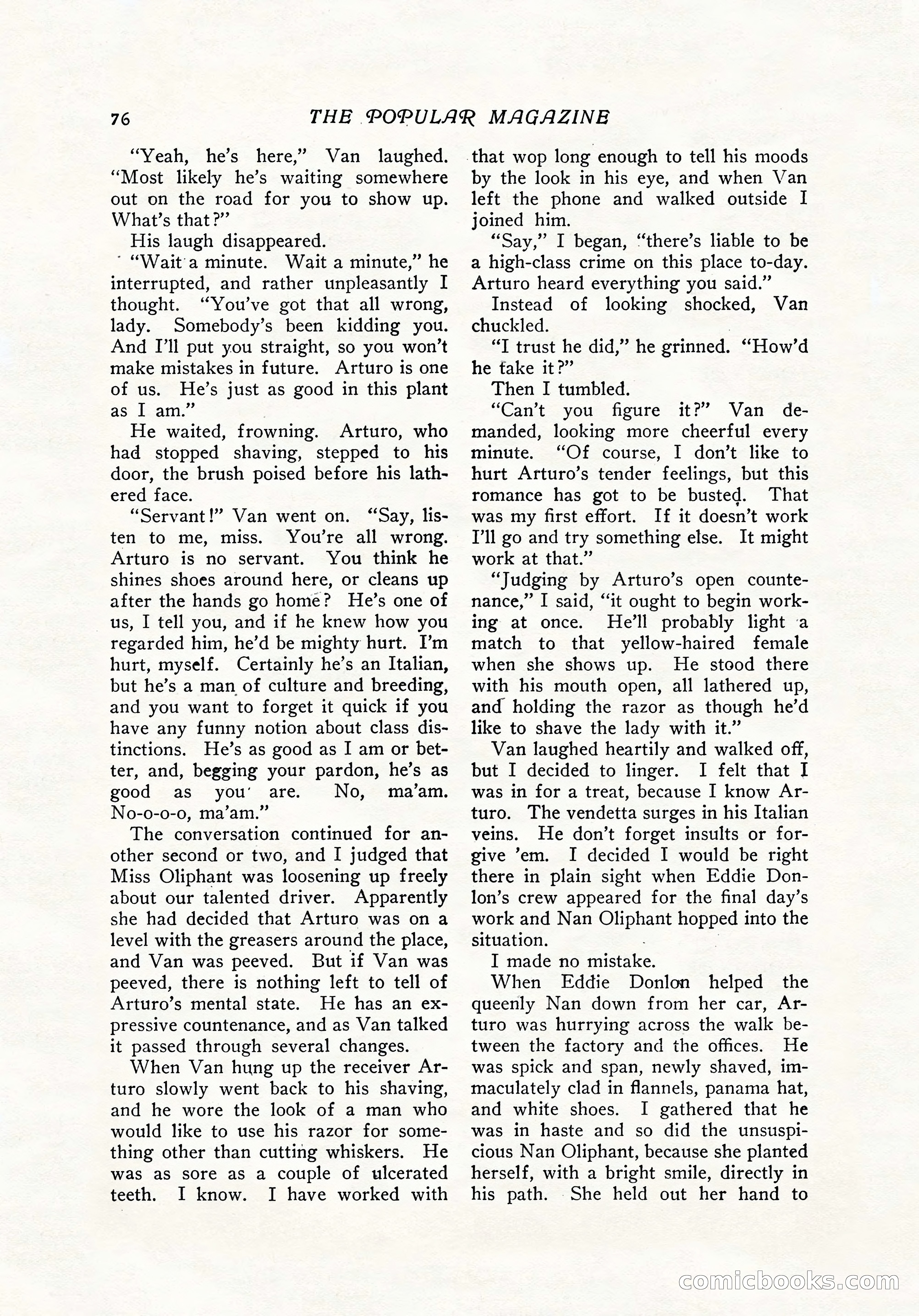 The Popular Magazine, December 7, 1916 — page 82 of 232