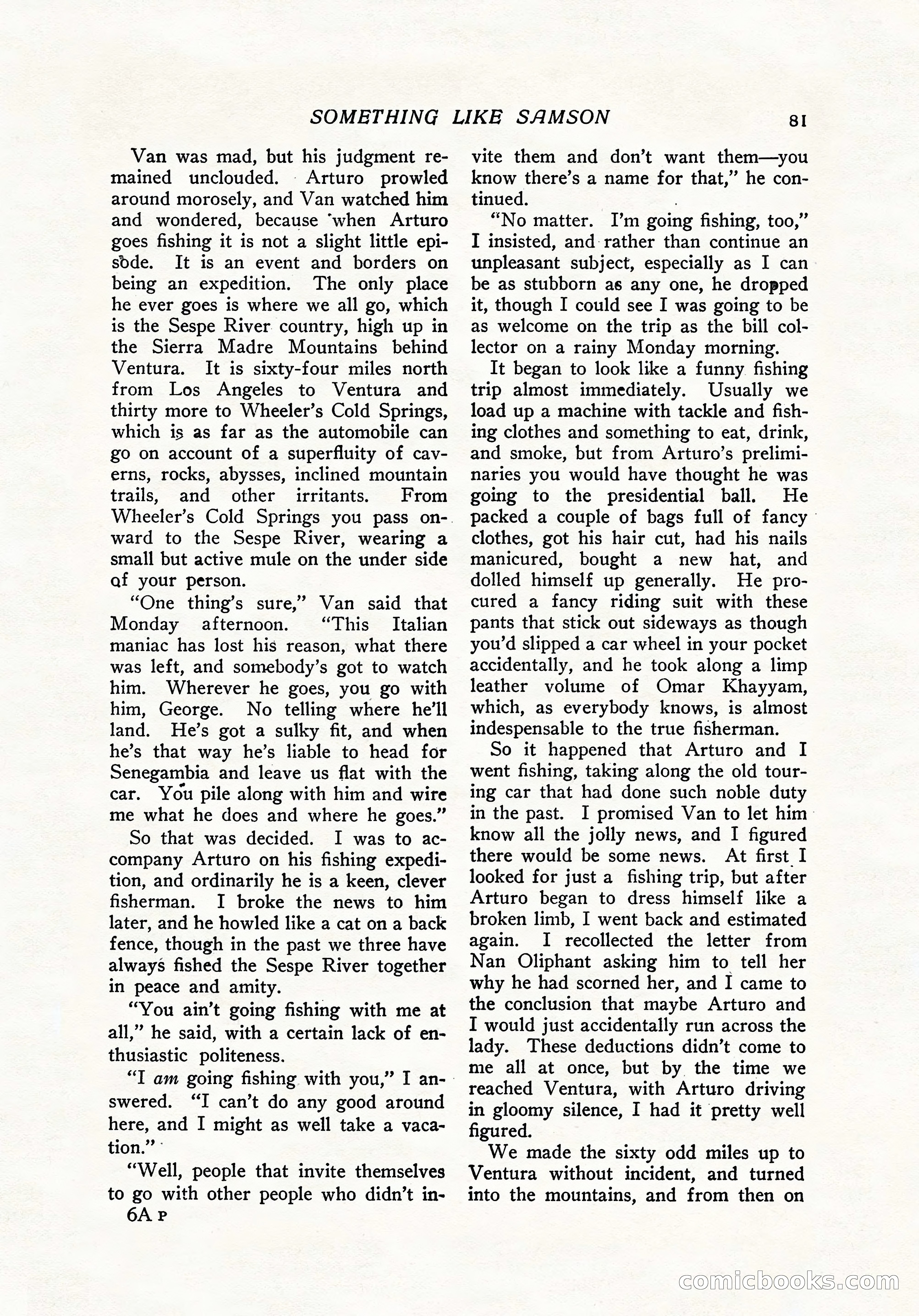 The Popular Magazine, December 7, 1916 — page 87 of 232