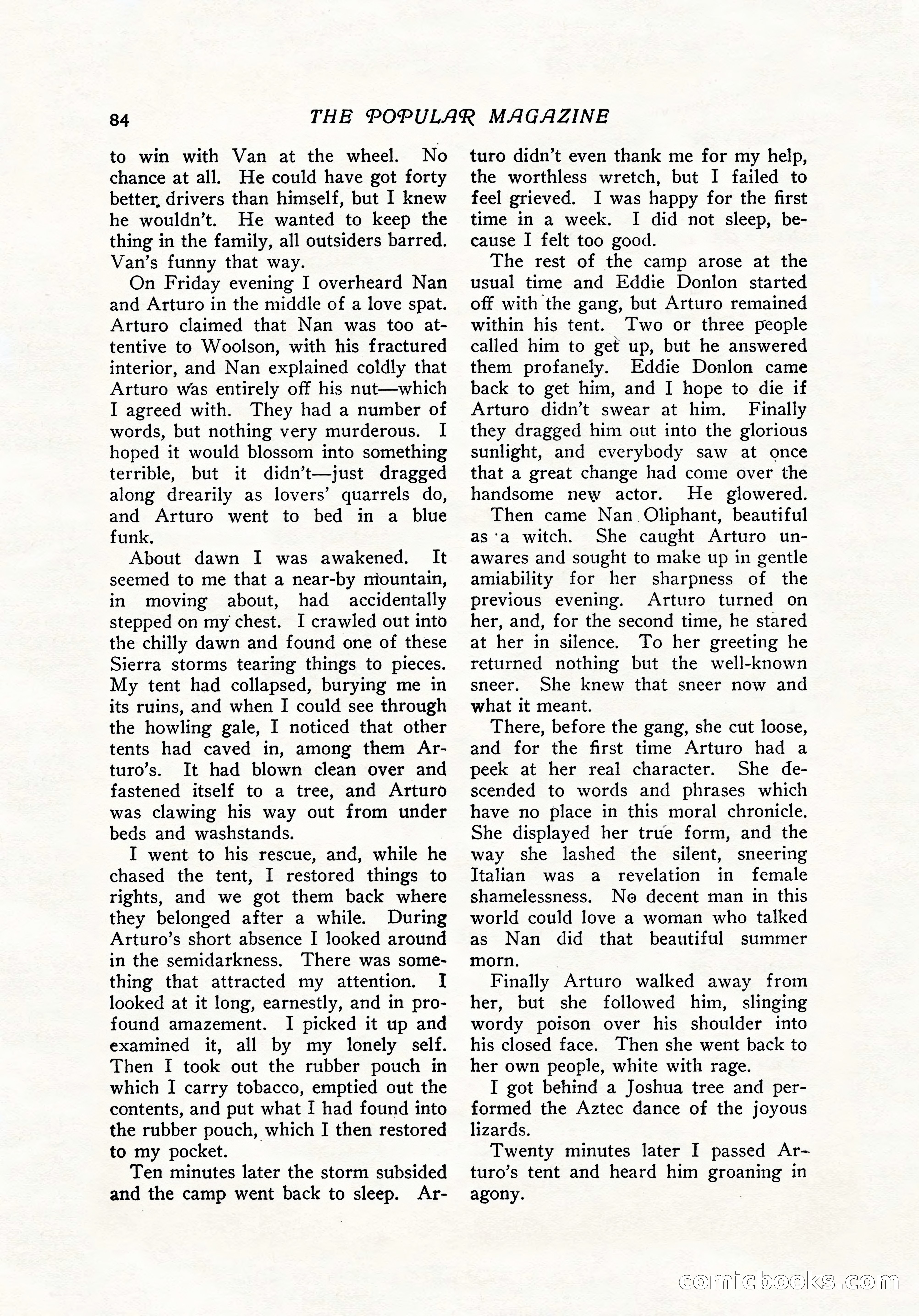 The Popular Magazine, December 7, 1916 — page 90 of 232