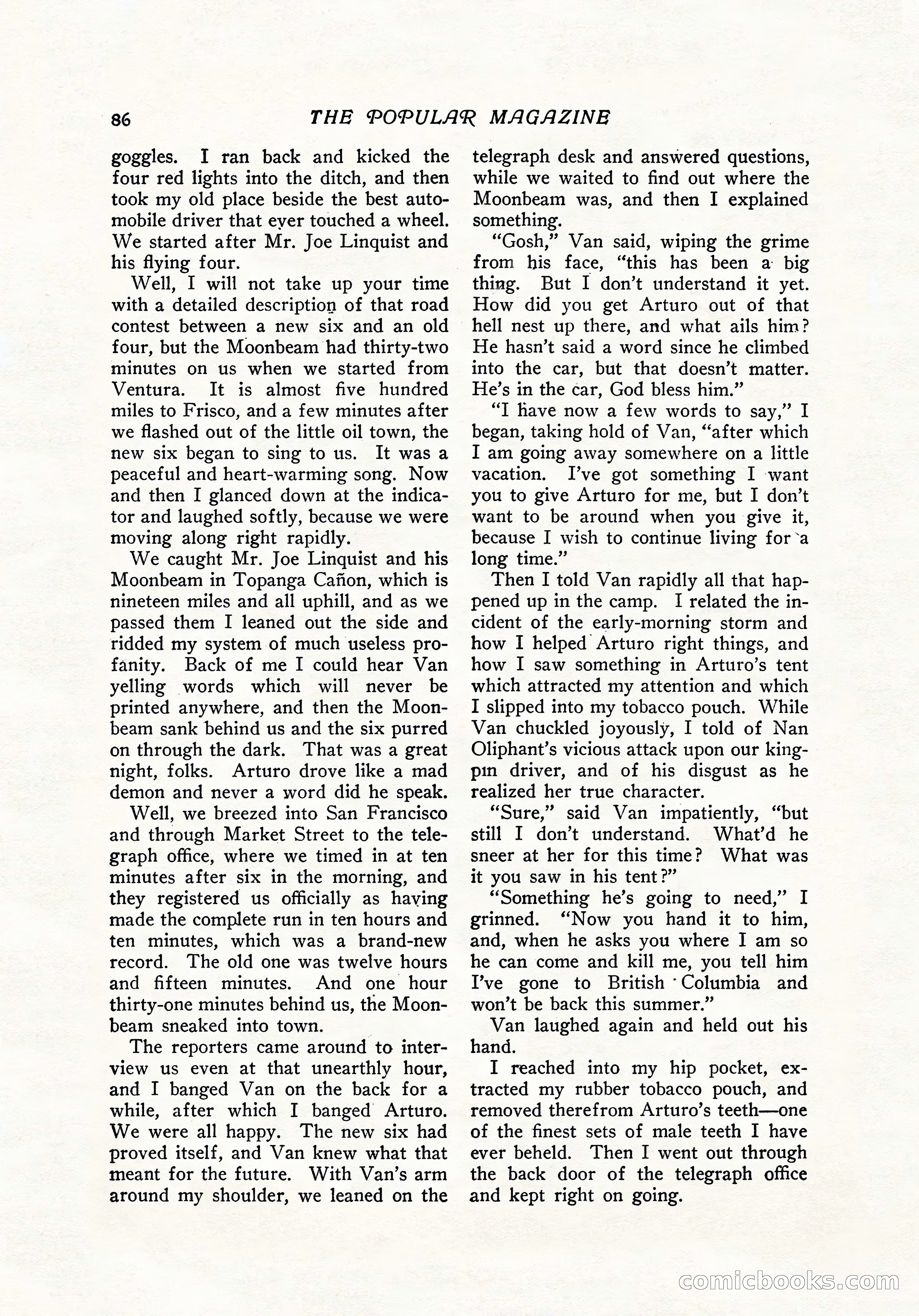 The Popular Magazine, December 7, 1916 — page 92 of 232