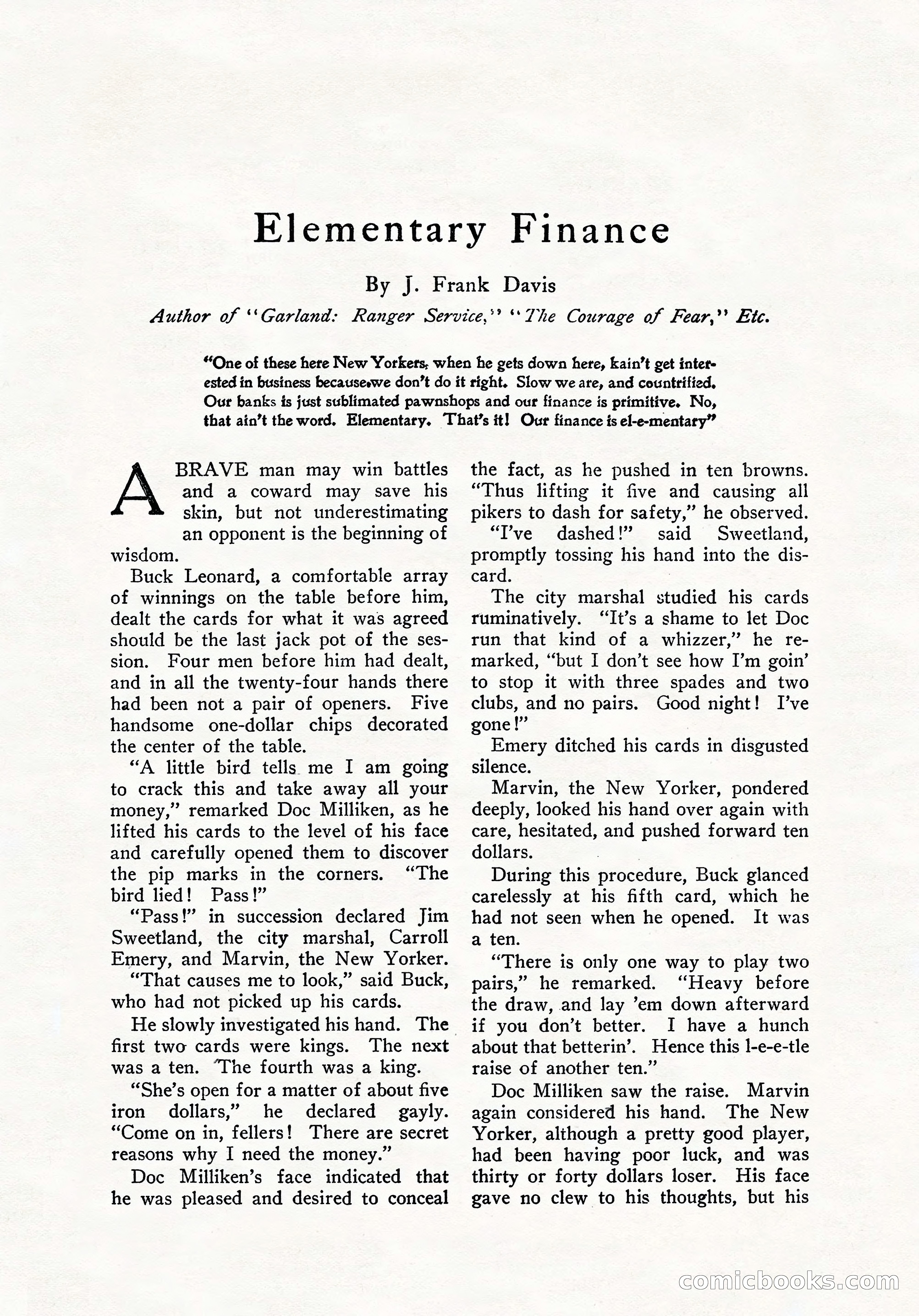 The Popular Magazine, December 7, 1916 — page 93 of 232