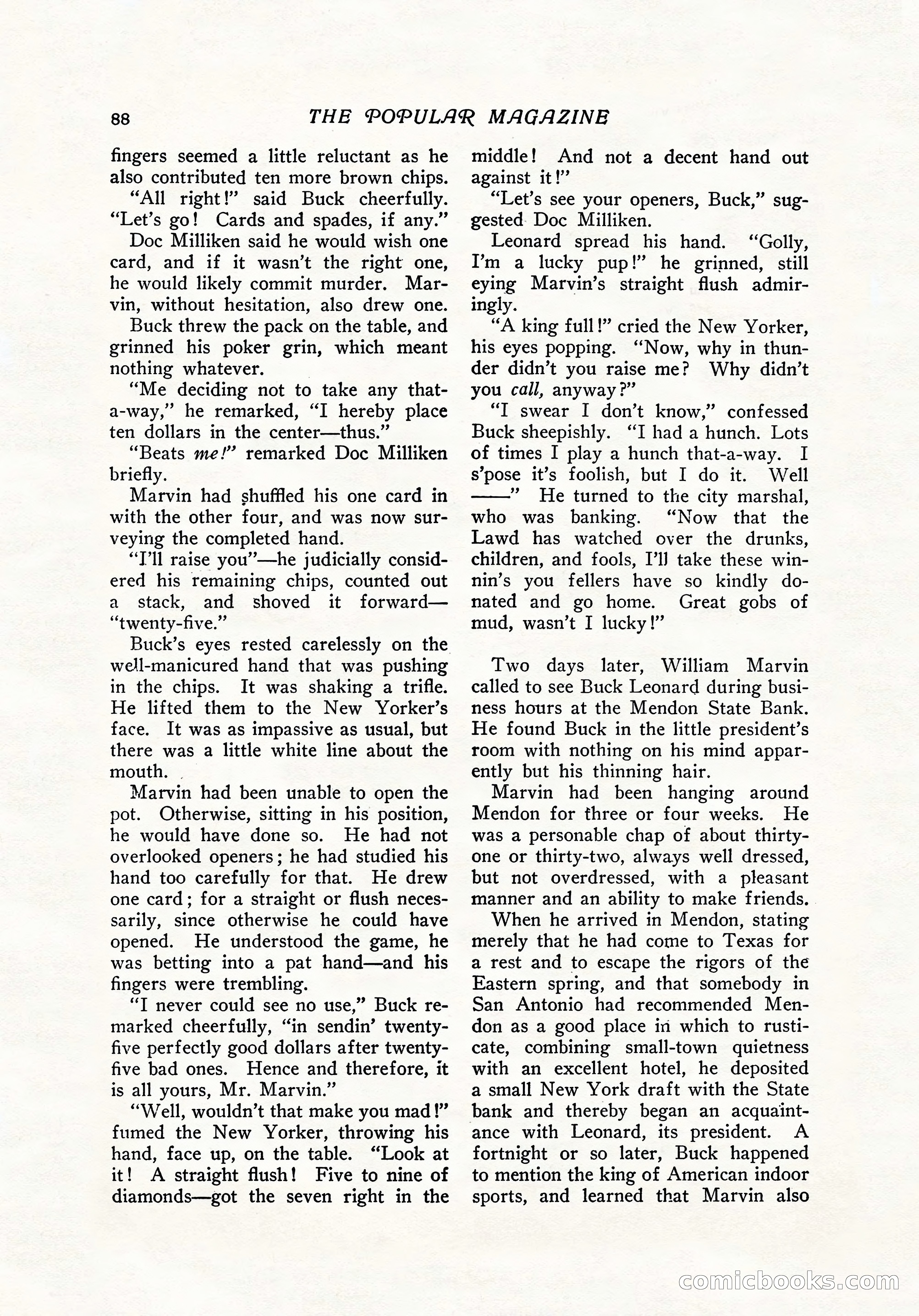 The Popular Magazine, December 7, 1916 — page 94 of 232