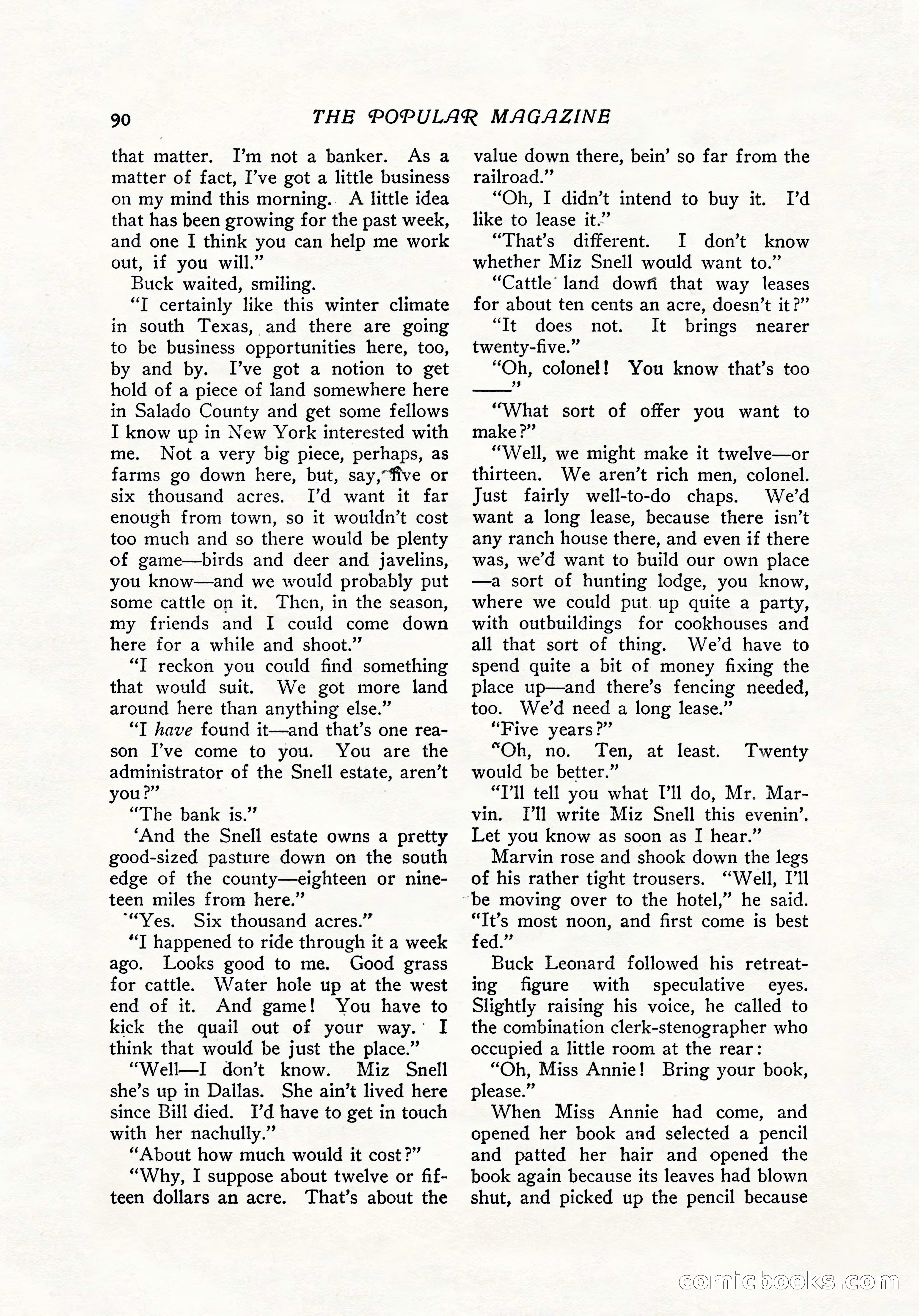 The Popular Magazine, December 7, 1916 — page 96 of 232