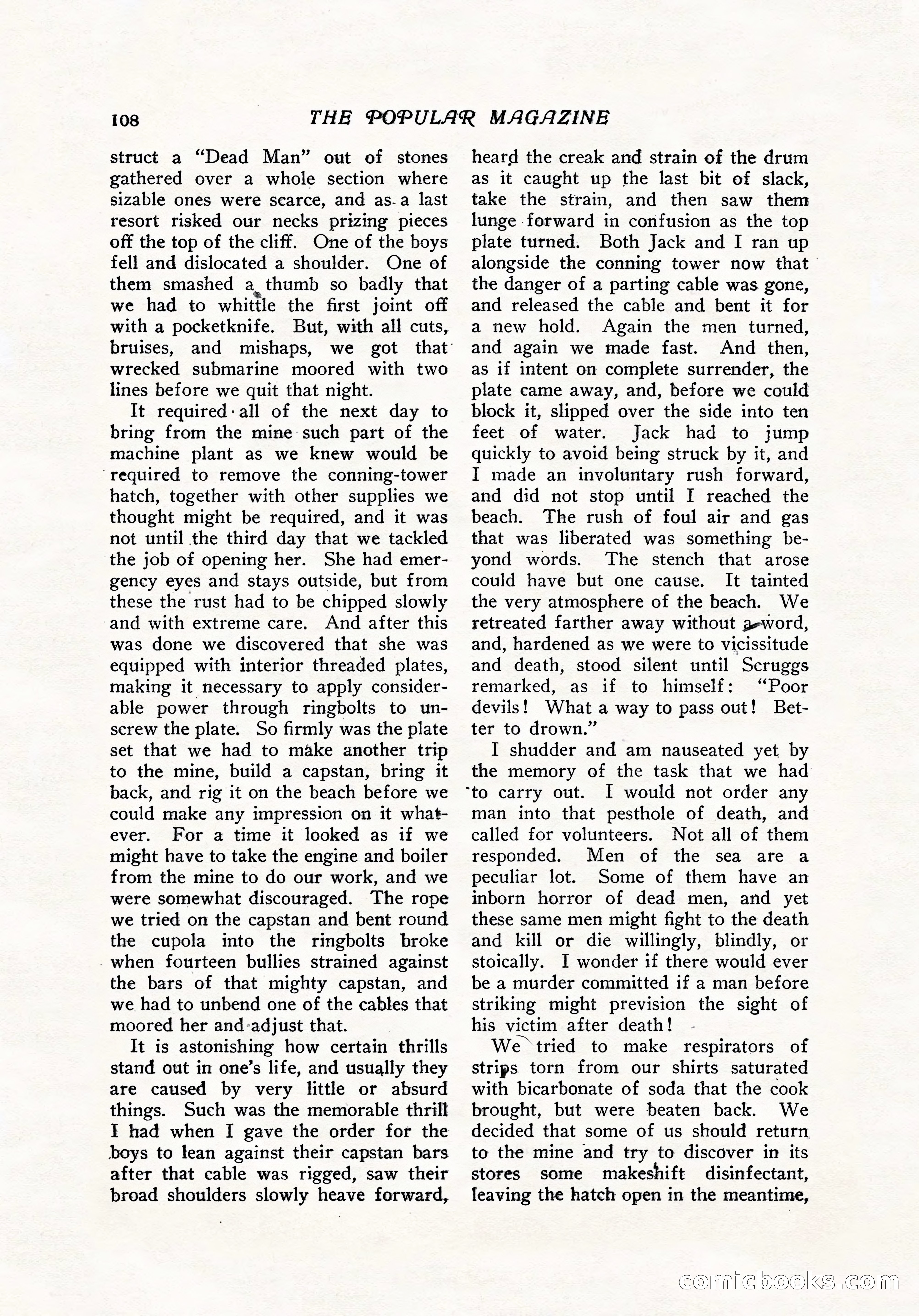 The Popular Magazine, December 7, 1916 — page 114 of 232