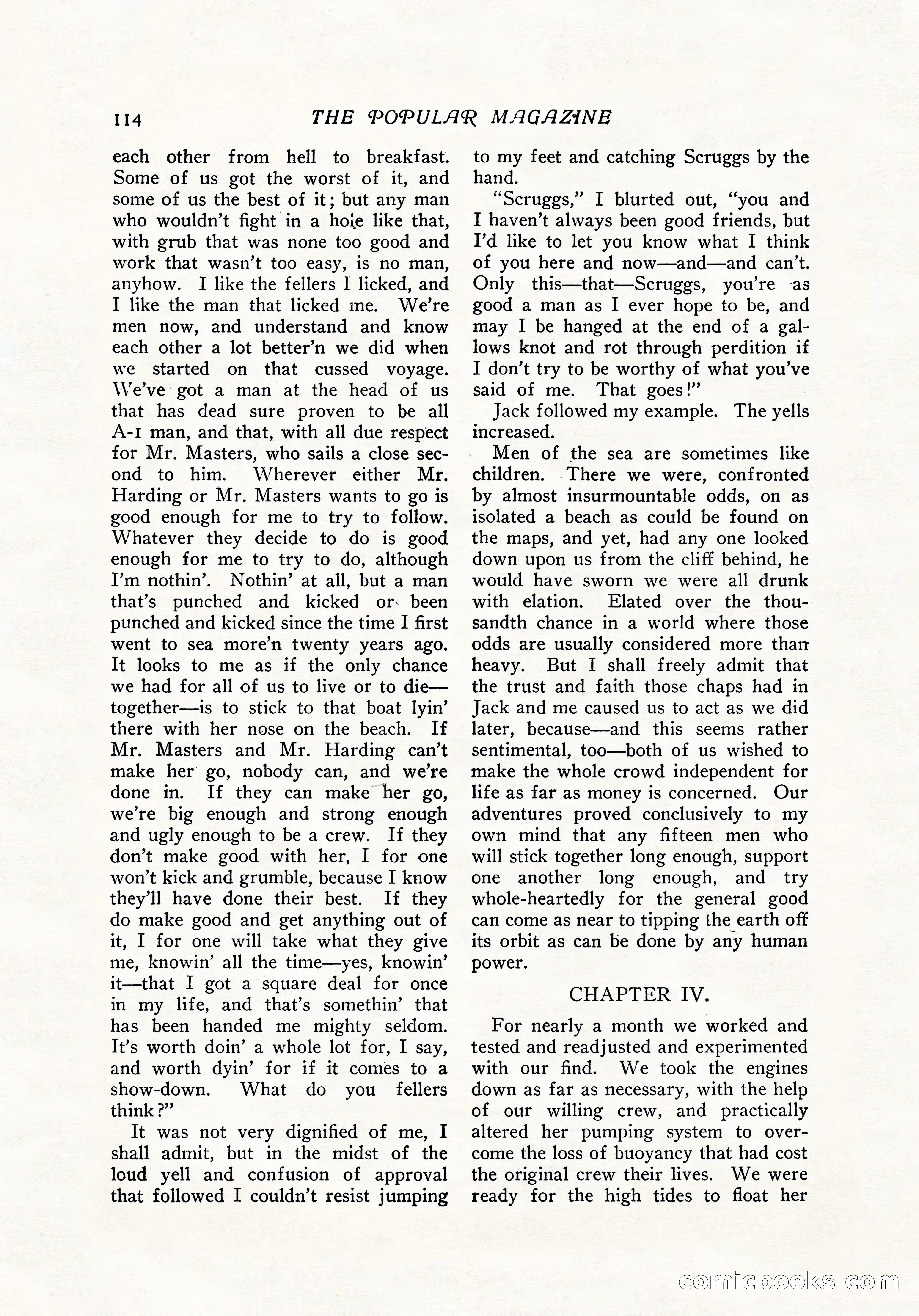 The Popular Magazine, December 7, 1916 — page 120 of 232