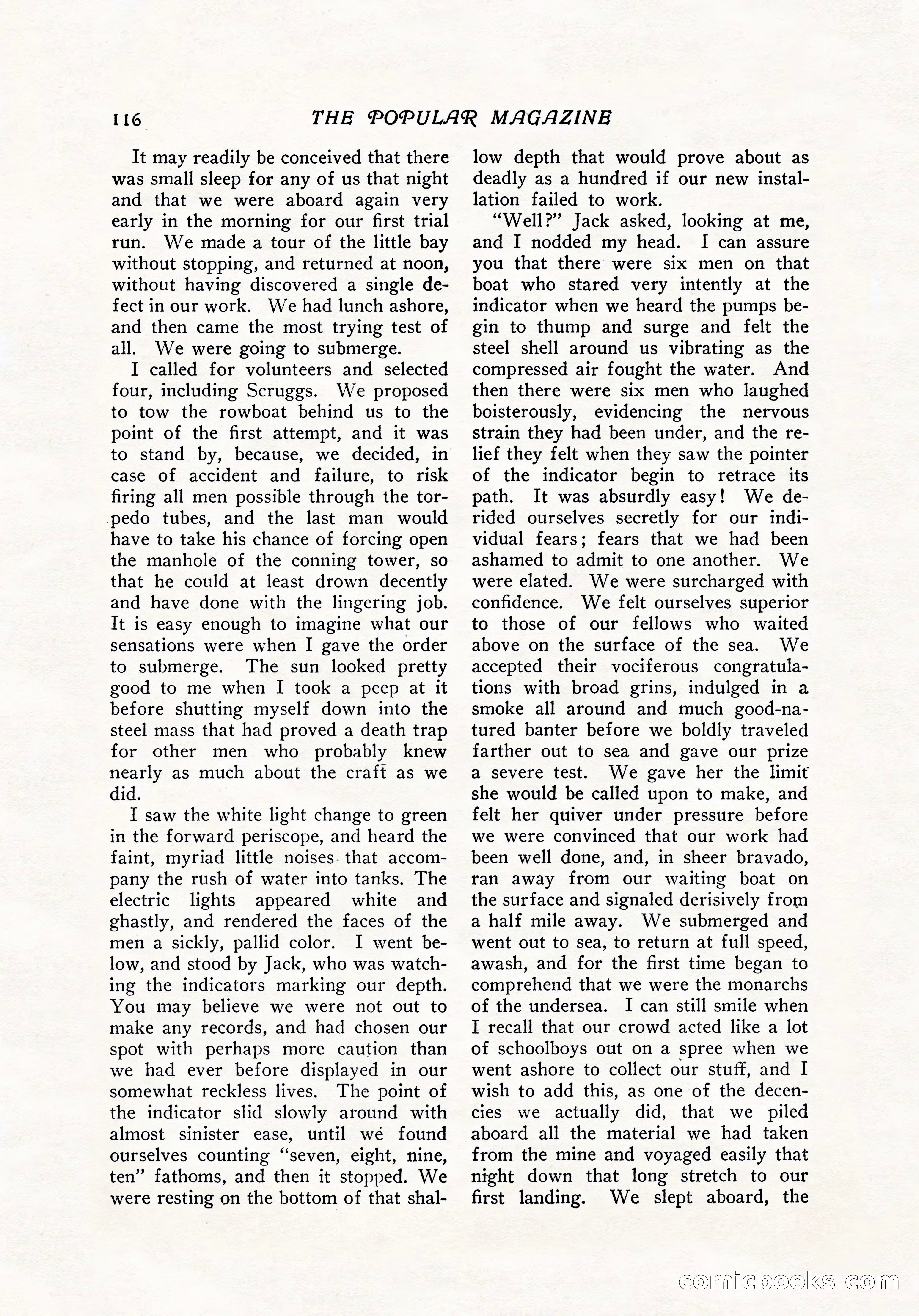 The Popular Magazine, December 7, 1916 — page 122 of 232