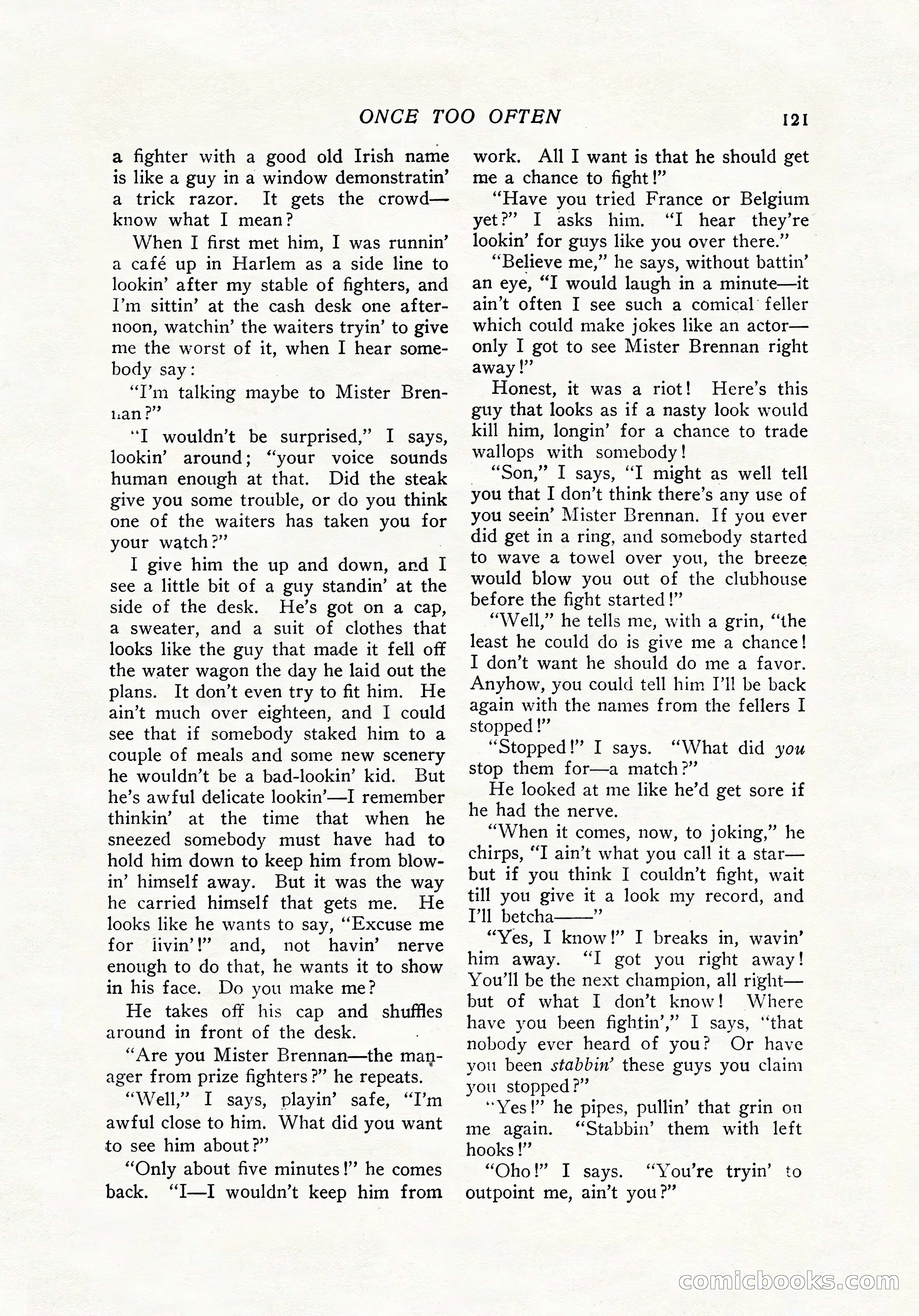 The Popular Magazine, December 7, 1916 — page 127 of 232