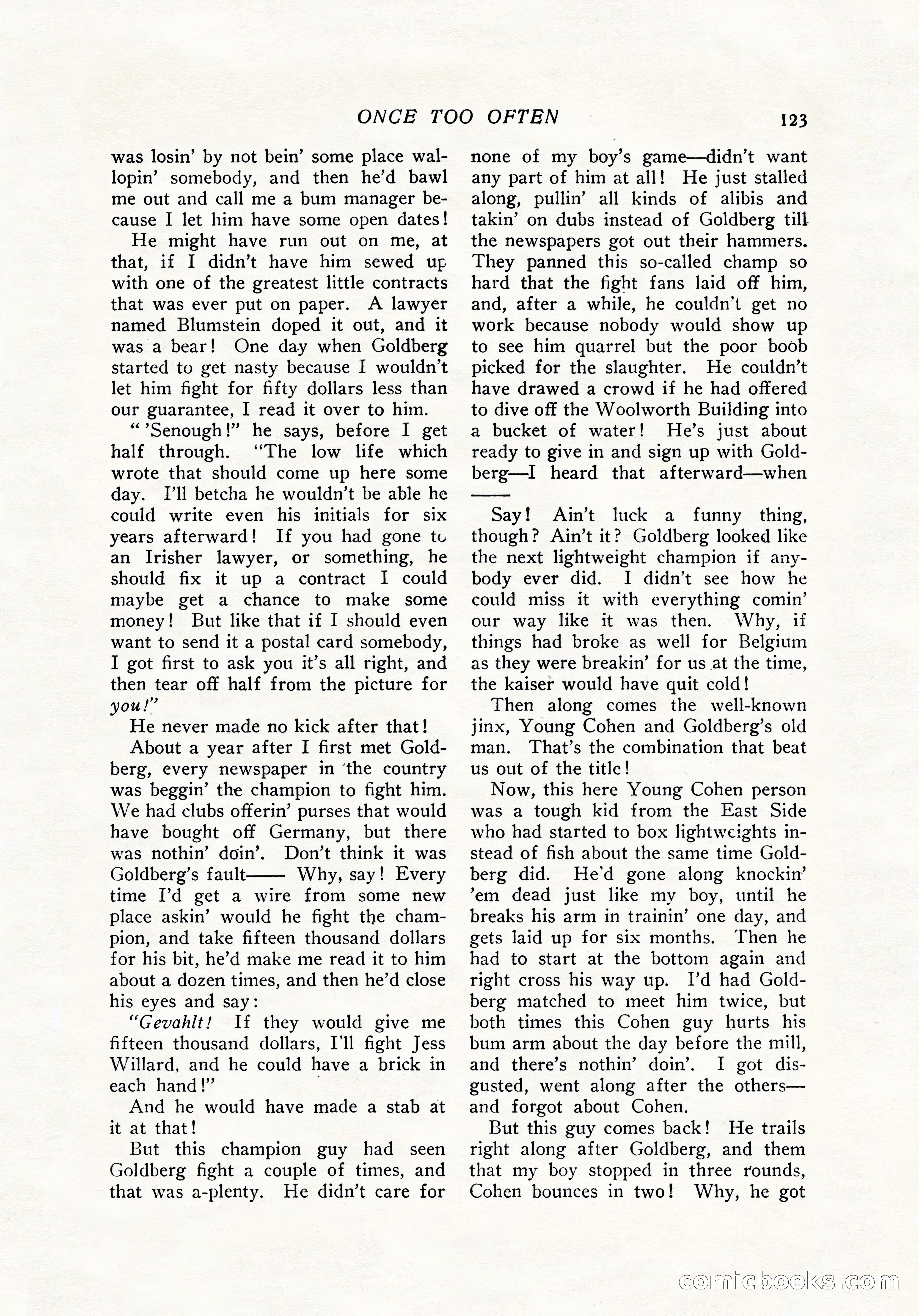 The Popular Magazine, December 7, 1916 — page 129 of 232