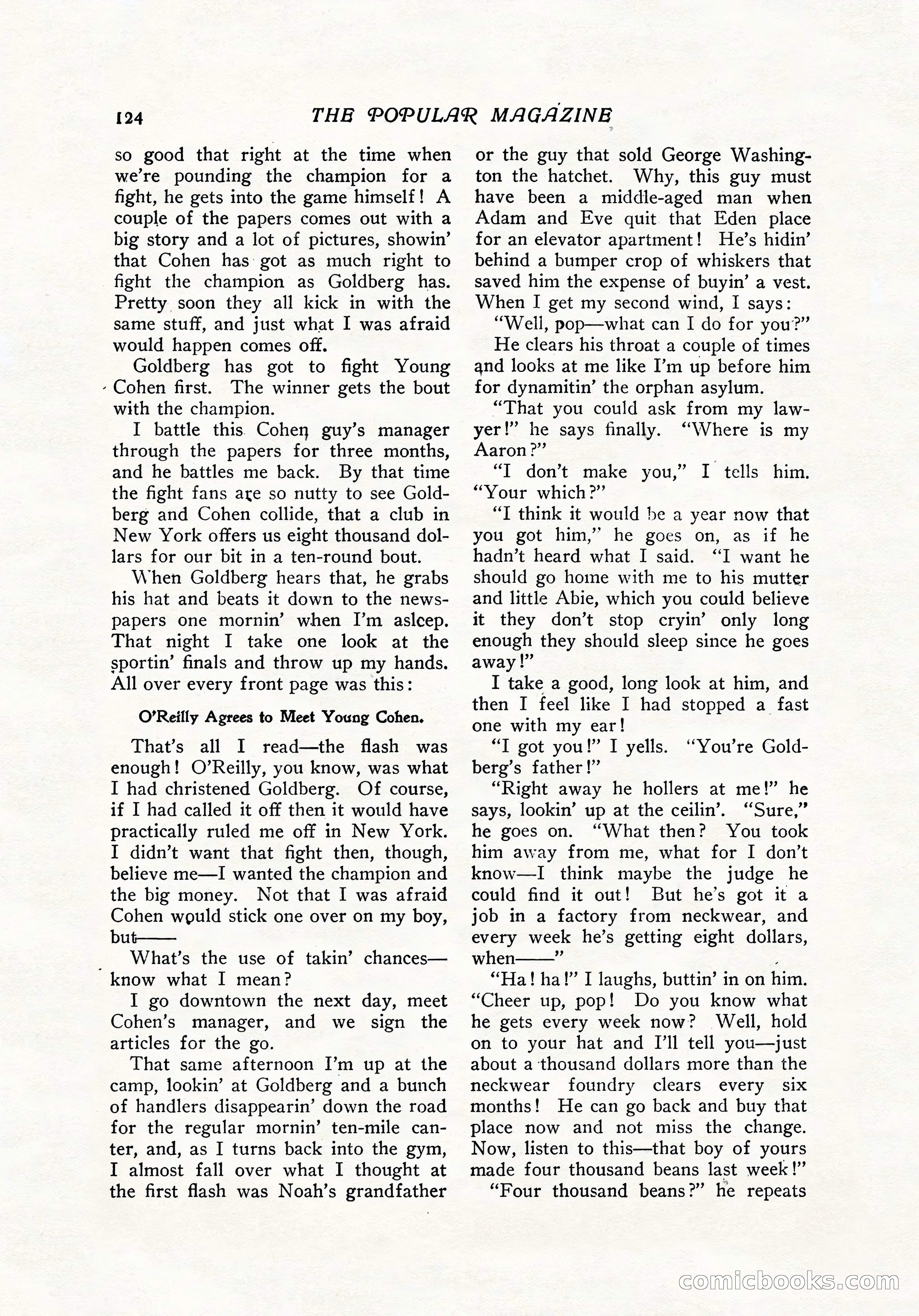 The Popular Magazine, December 7, 1916 — page 130 of 232