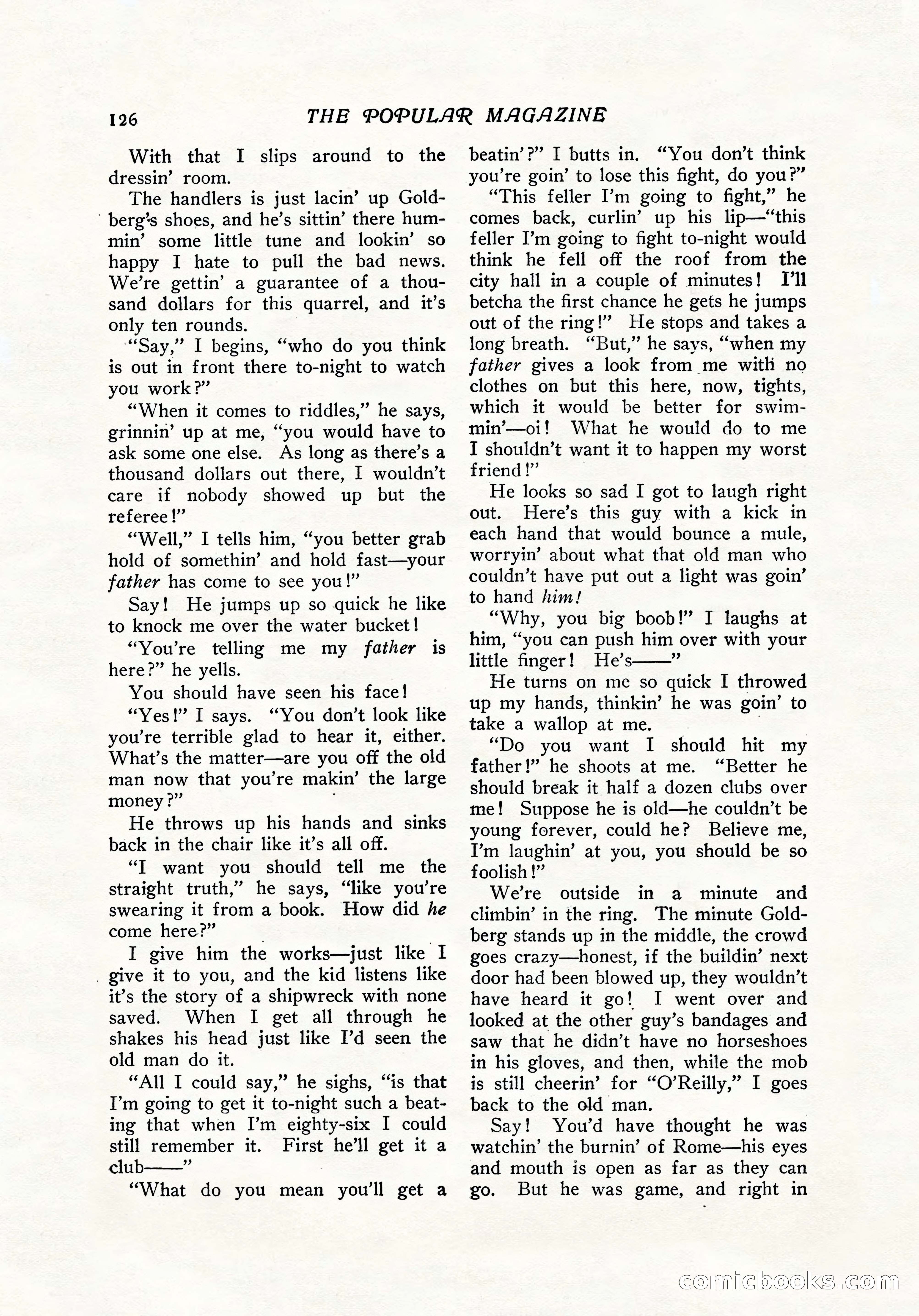 The Popular Magazine, December 7, 1916 — page 132 of 232