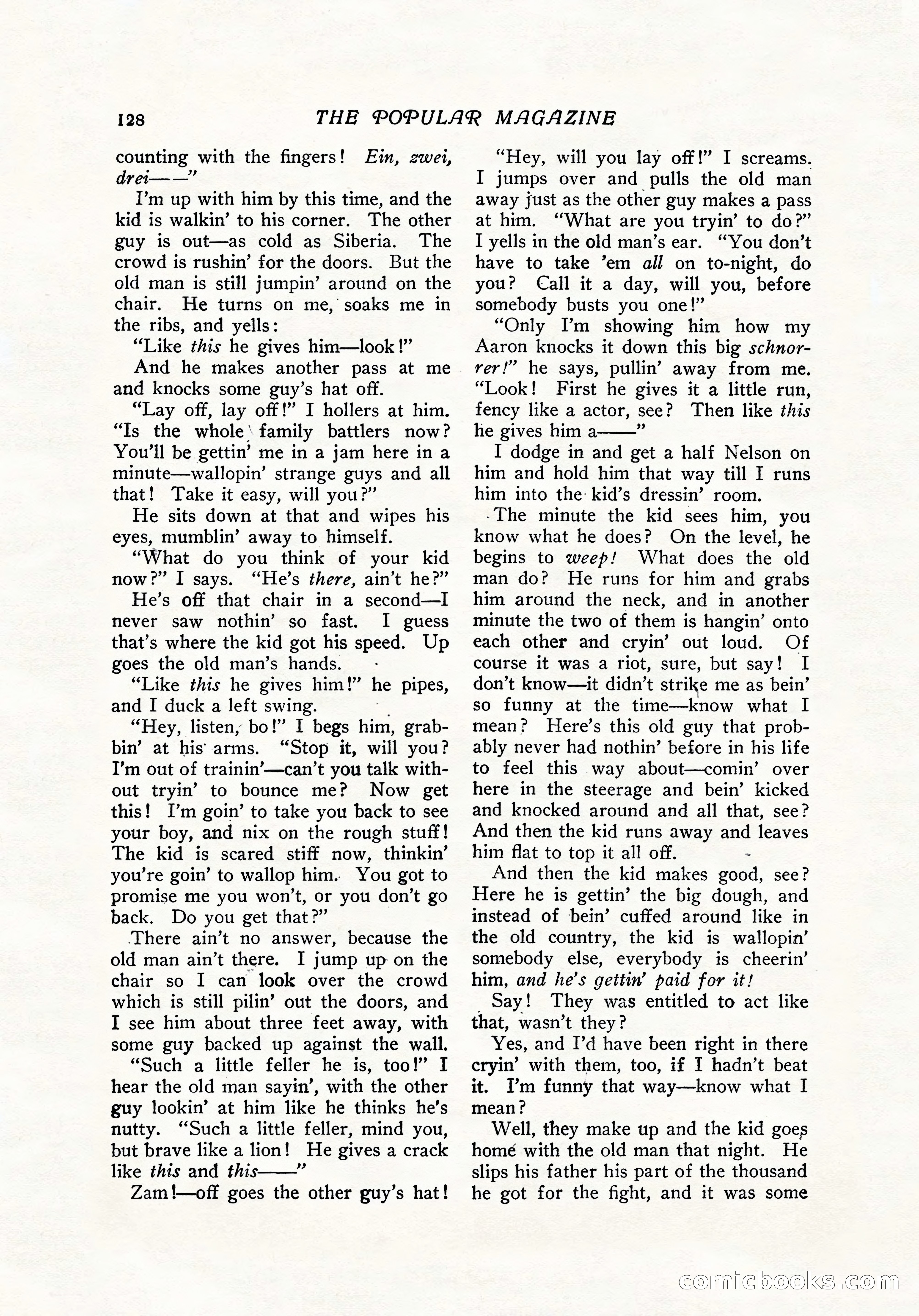 The Popular Magazine, December 7, 1916 — page 134 of 232