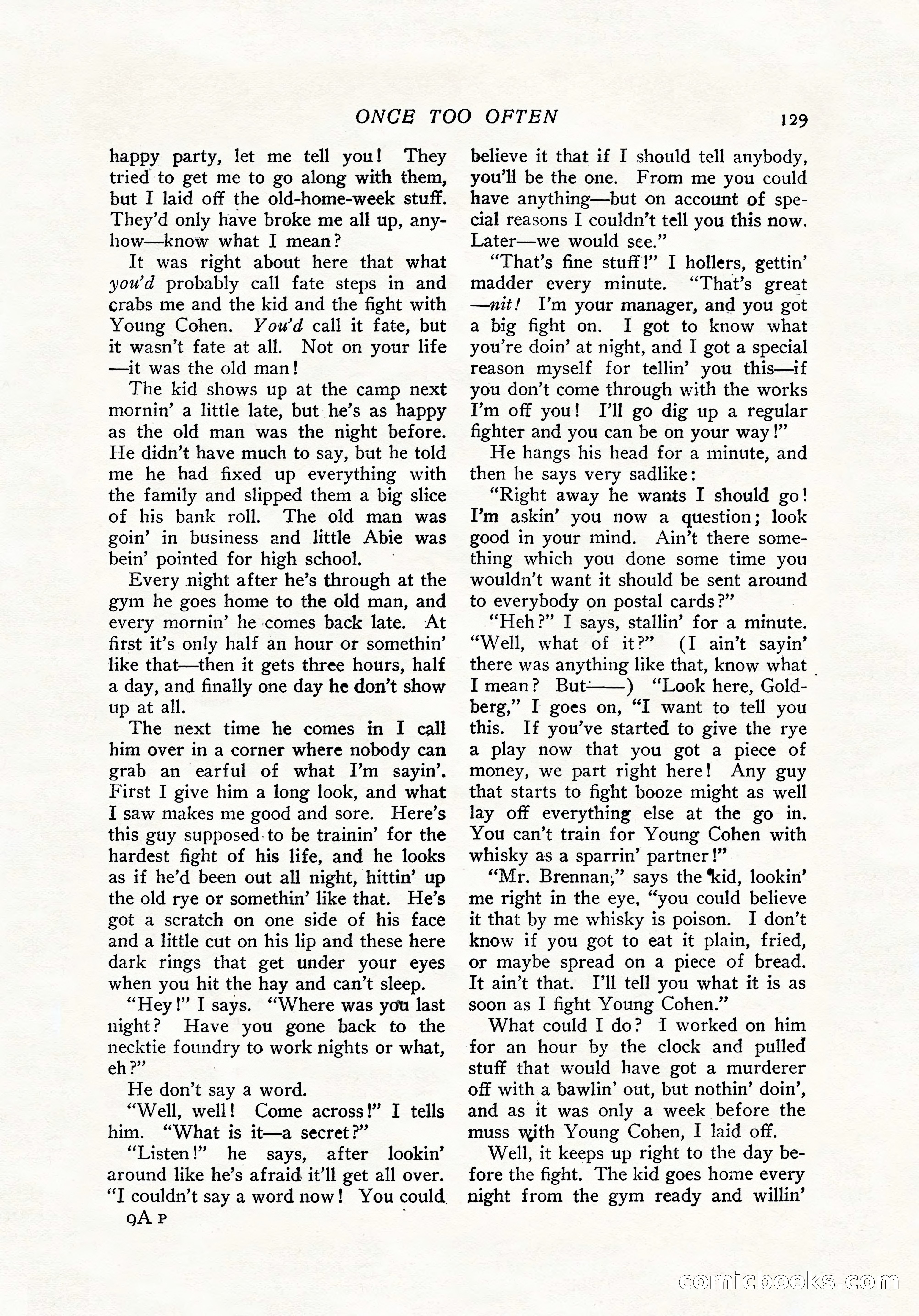 The Popular Magazine, December 7, 1916 — page 135 of 232