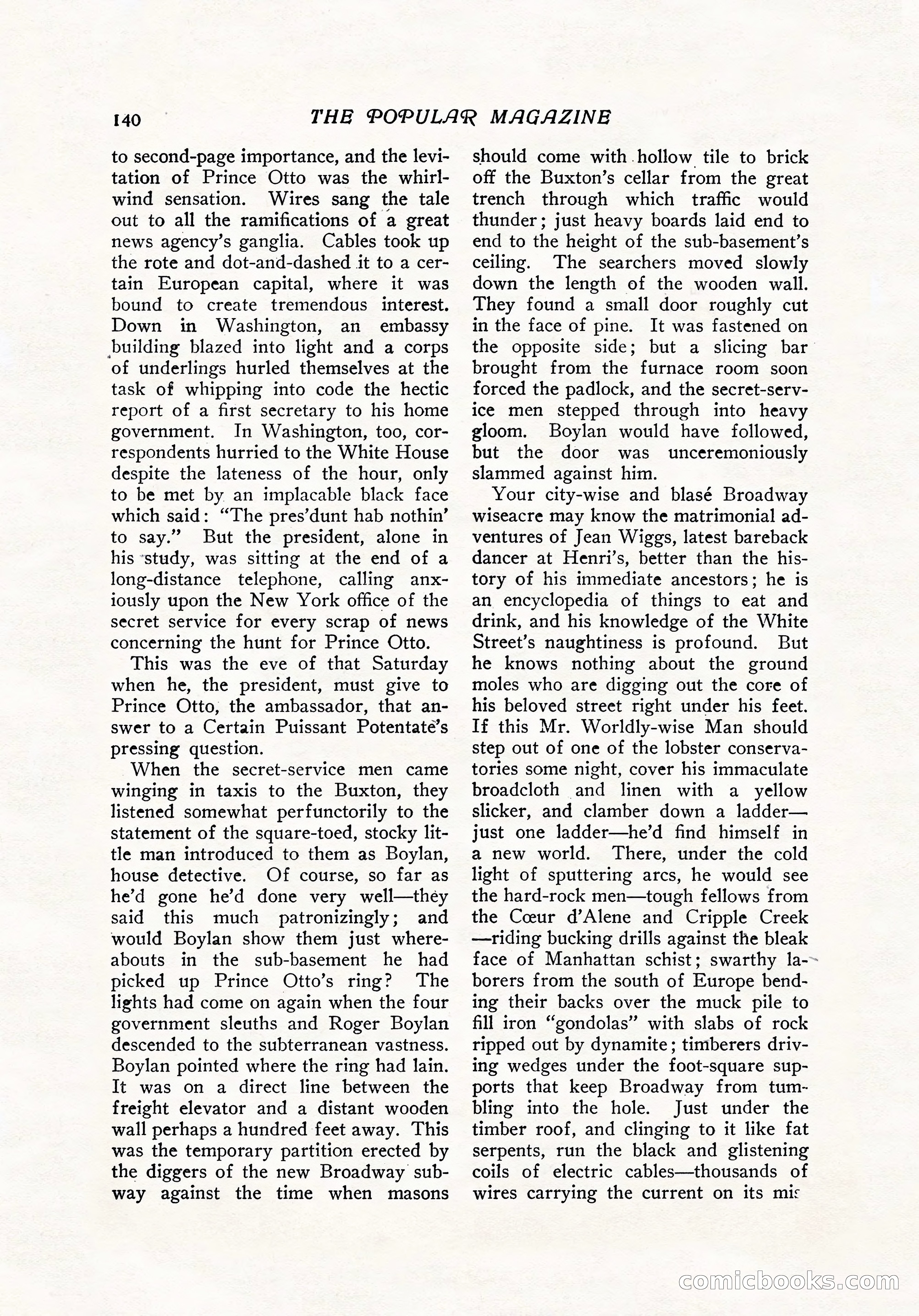The Popular Magazine, December 7, 1916 — page 146 of 232