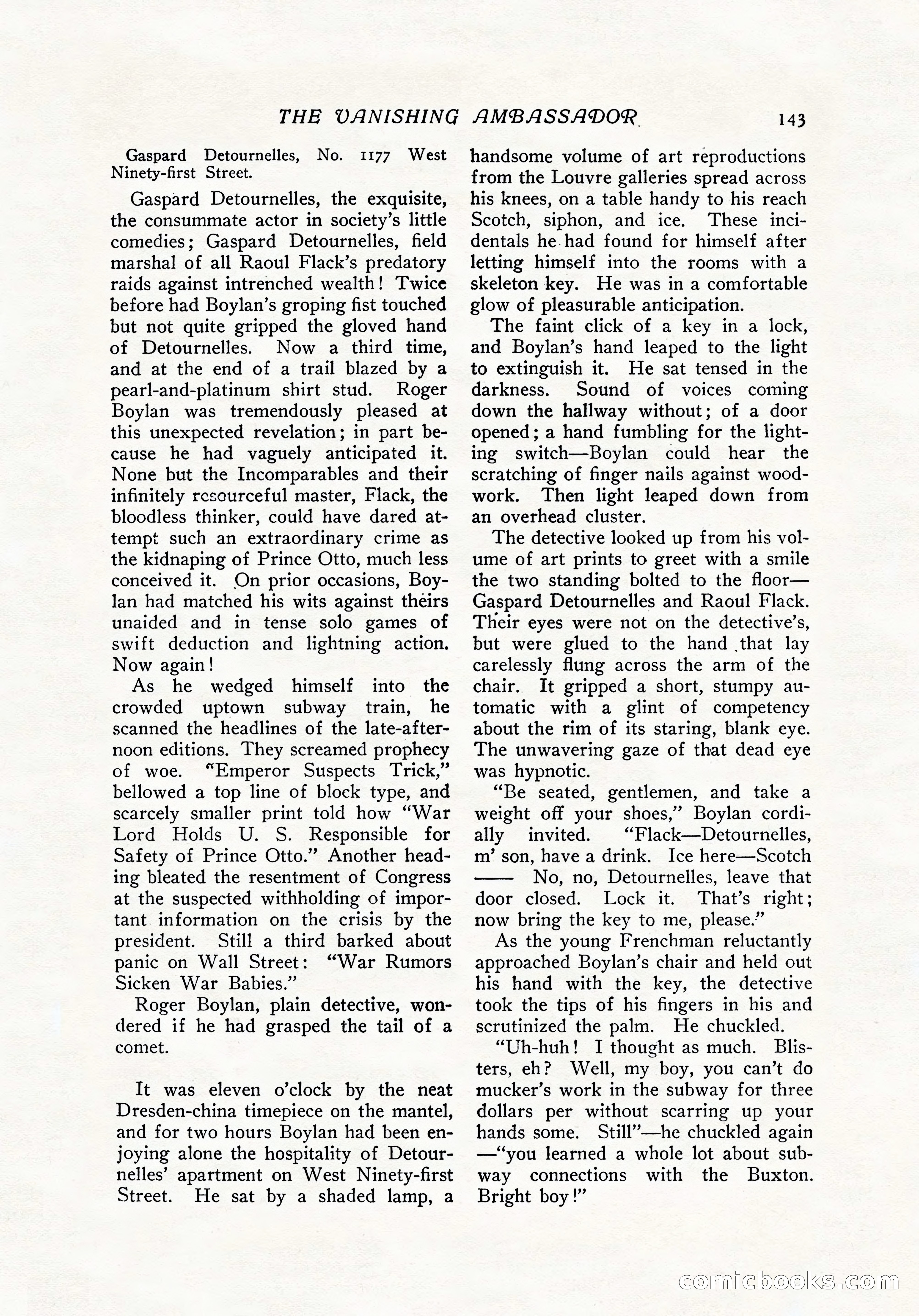 The Popular Magazine, December 7, 1916 — page 149 of 232