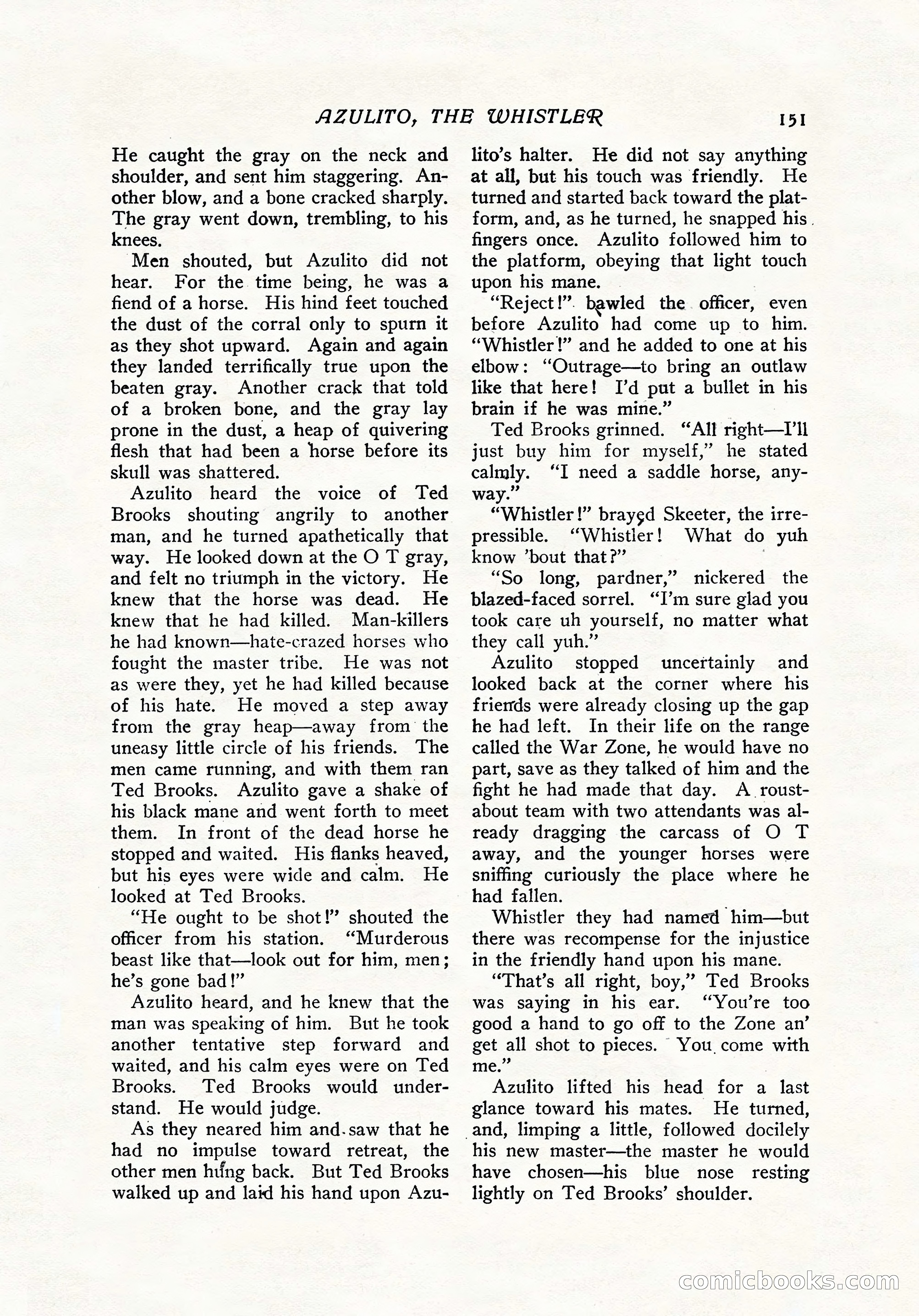 The Popular Magazine, December 7, 1916 — page 157 of 232