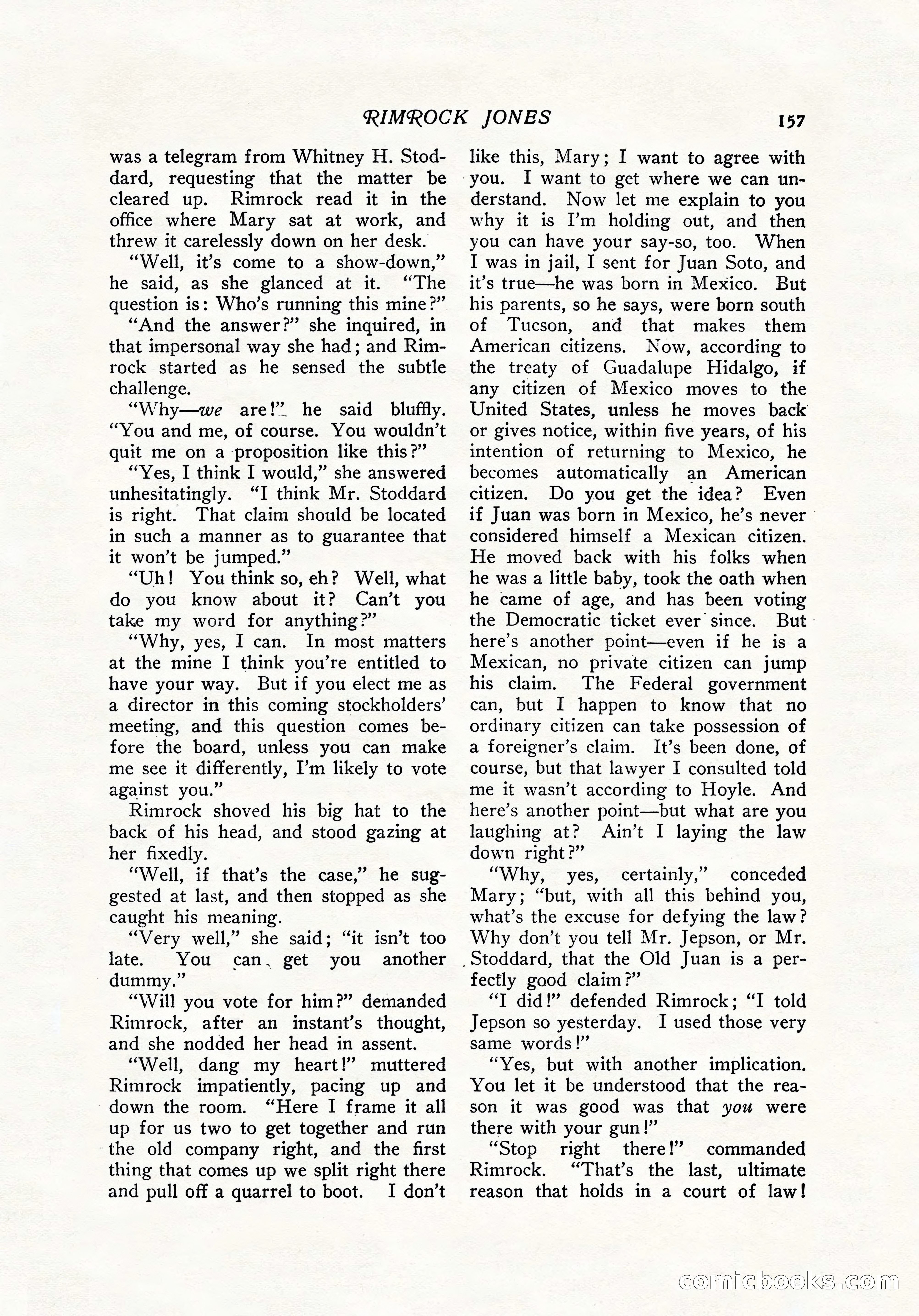 The Popular Magazine, December 7, 1916 — page 163 of 232