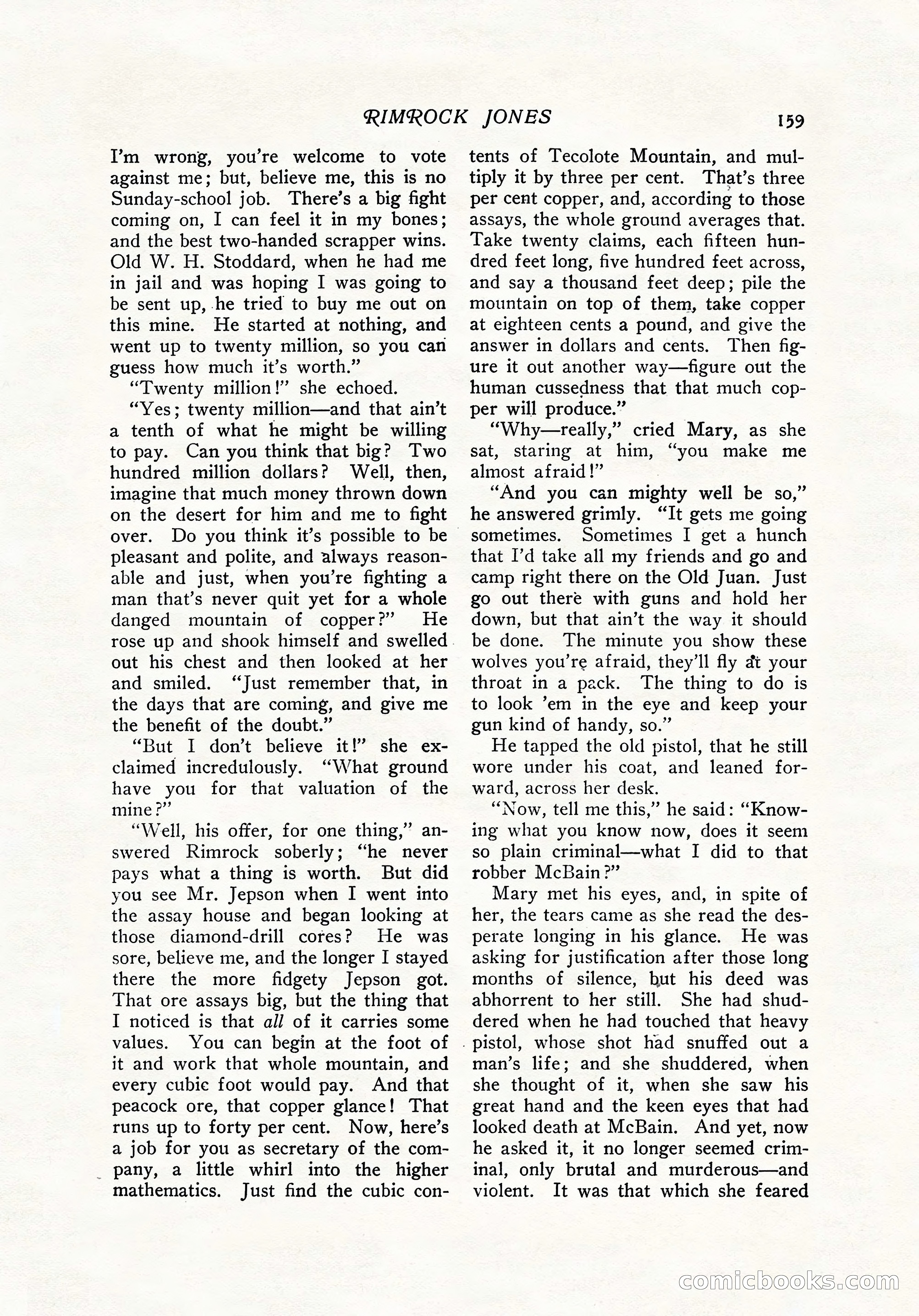 The Popular Magazine, December 7, 1916 — page 165 of 232