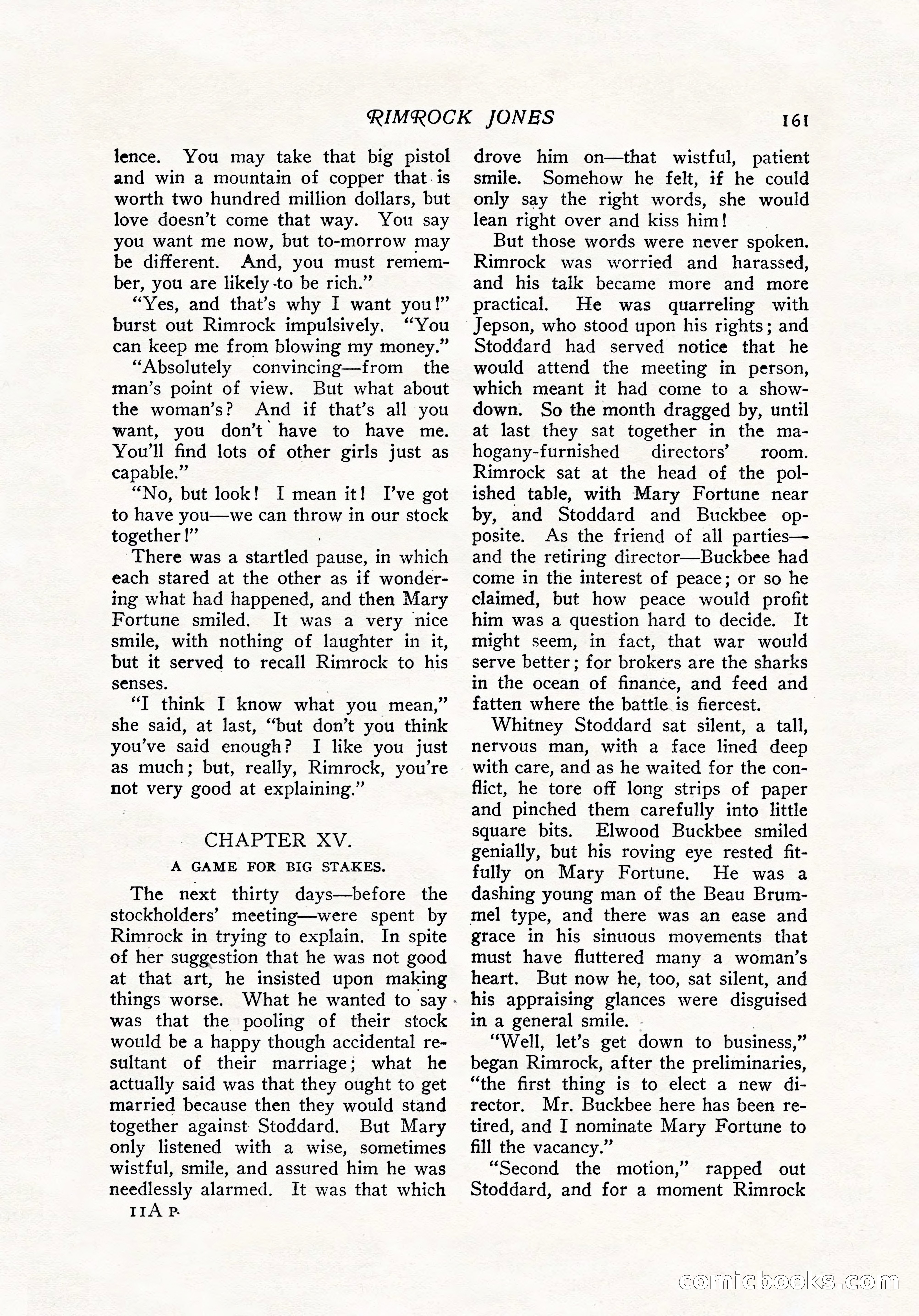 The Popular Magazine, December 7, 1916 — page 167 of 232